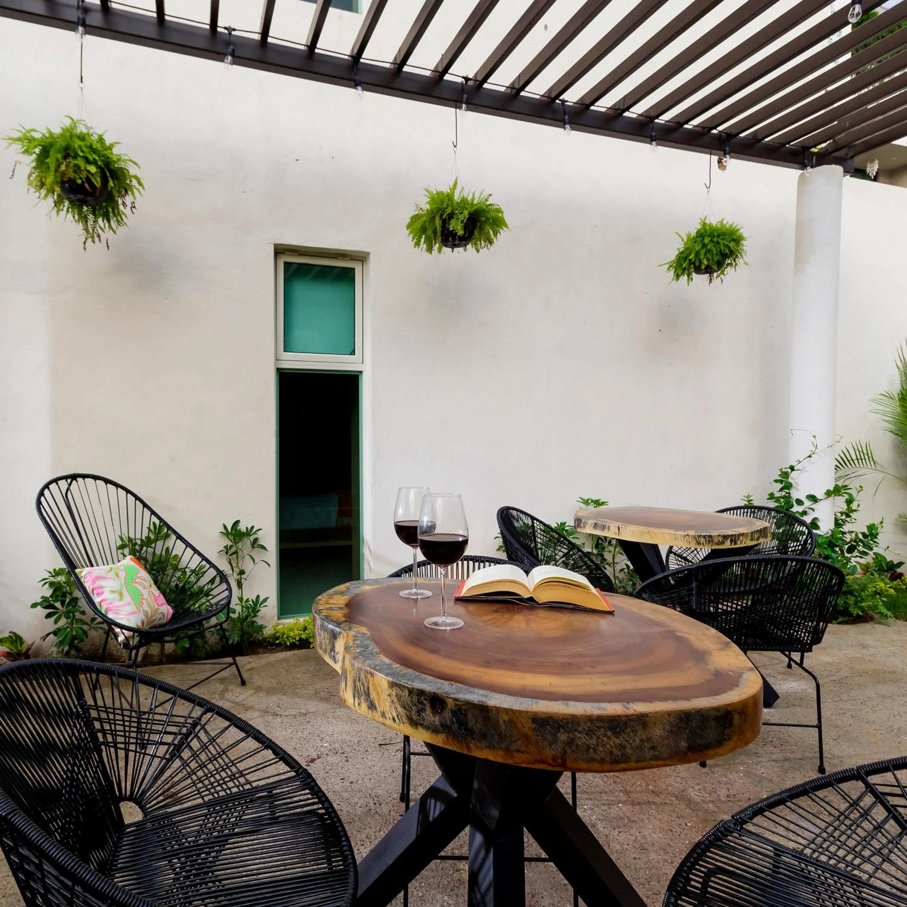 Patio in Riviera Sayulita Hotel