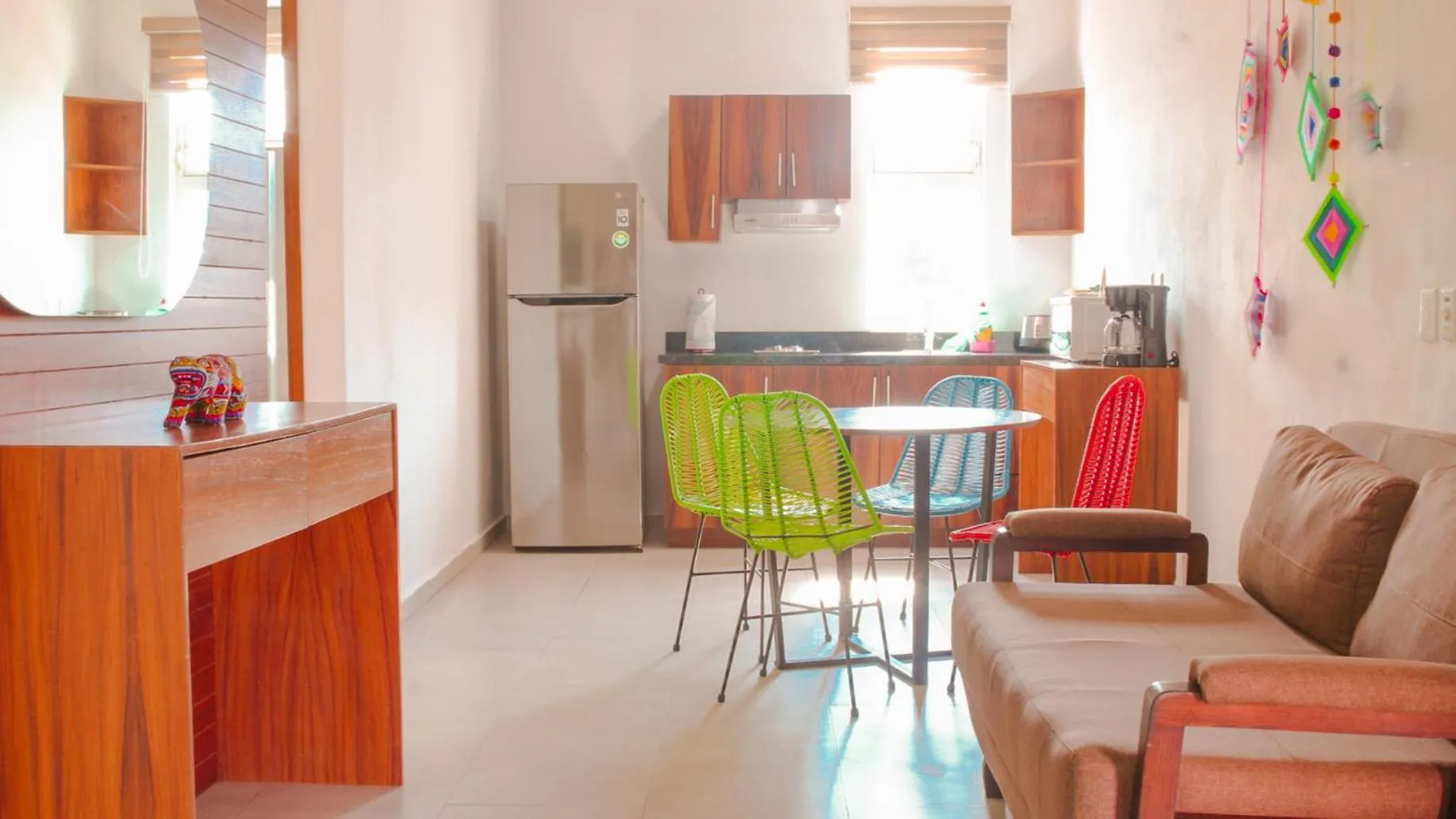 Kitchen or kitchenette in Riviera Sayulita Hotel