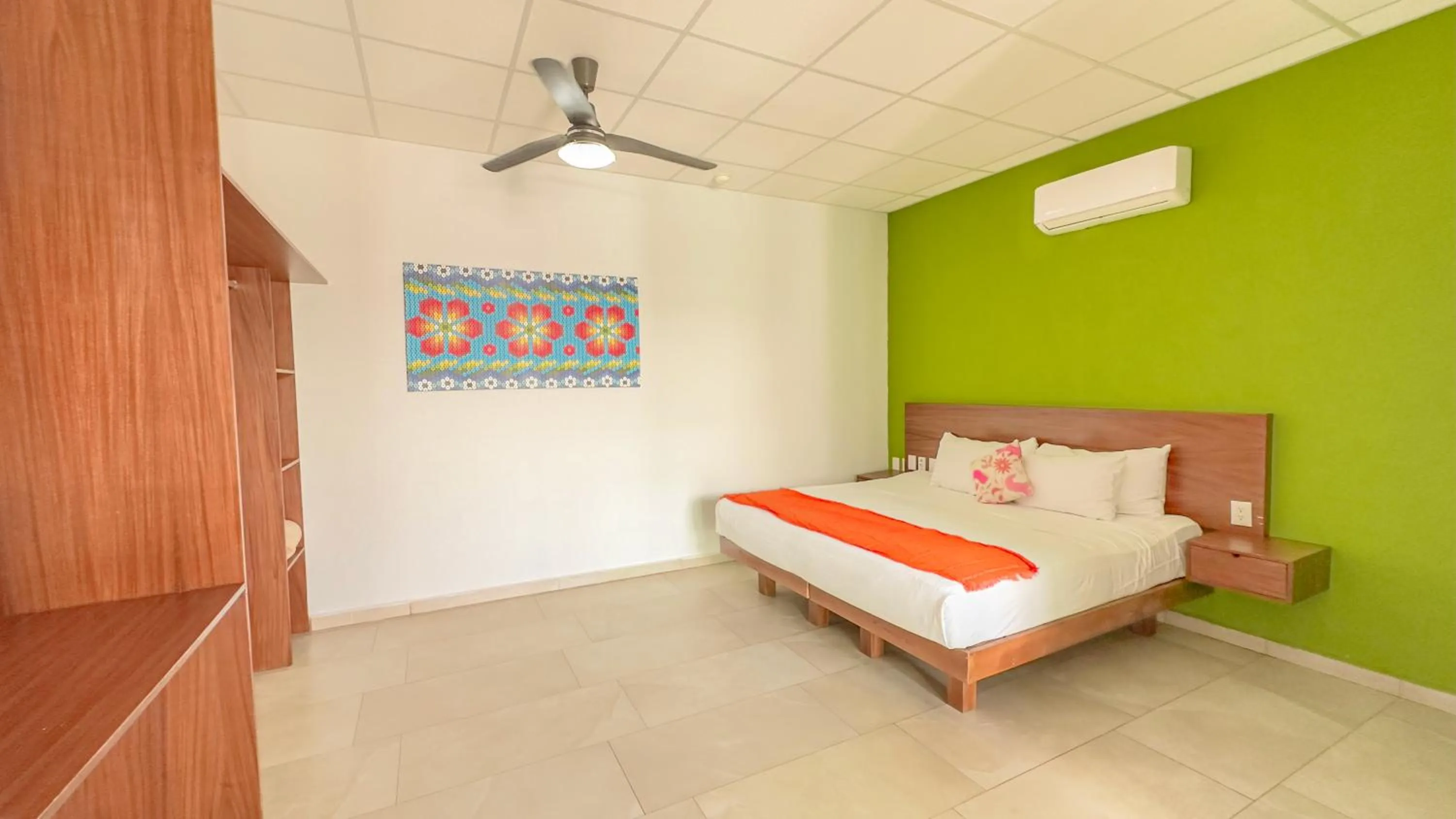 Bed in Riviera Sayulita Hotel