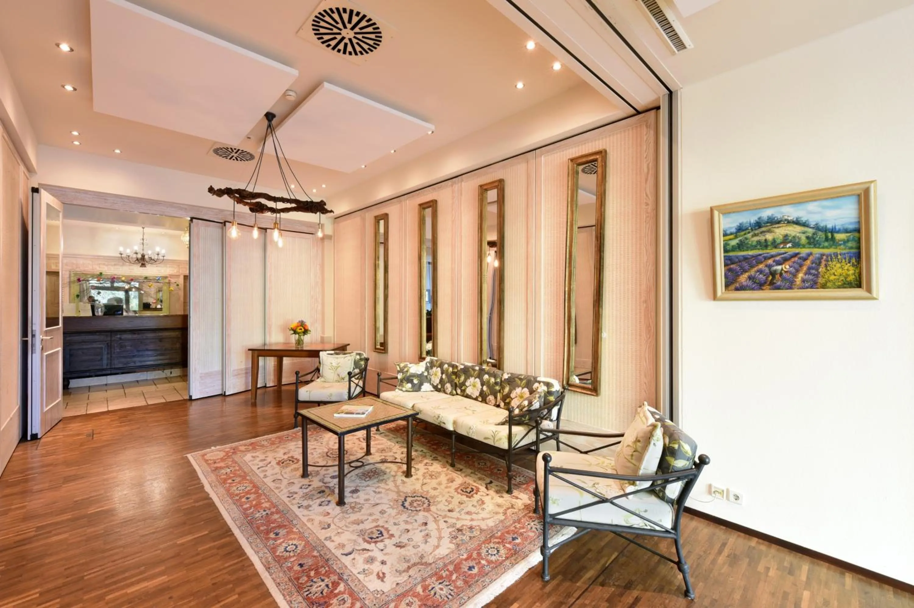 Lobby or reception in Hotel Hirschen in Freiburg-Lehen