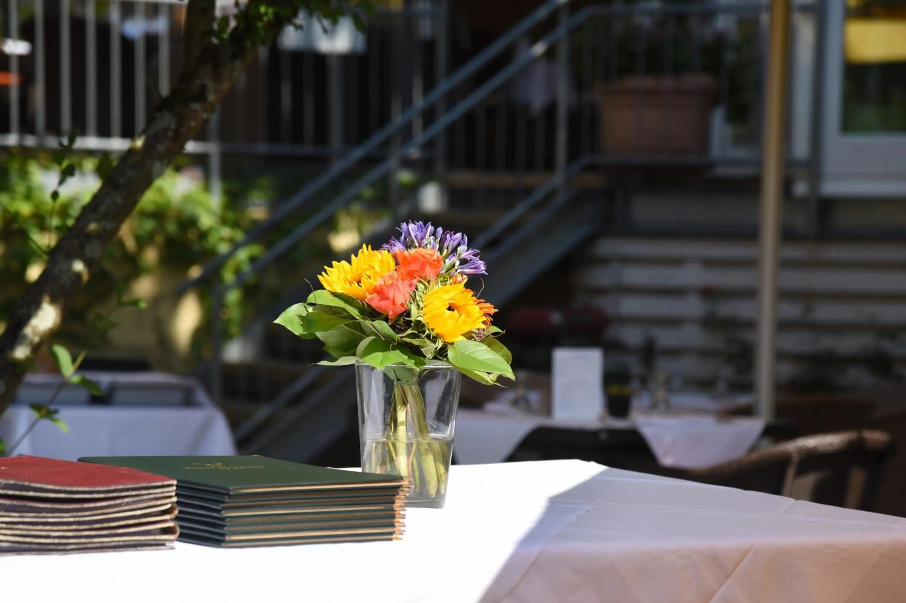 Balcony/Terrace in Hotel Hirschen in Freiburg-Lehen
