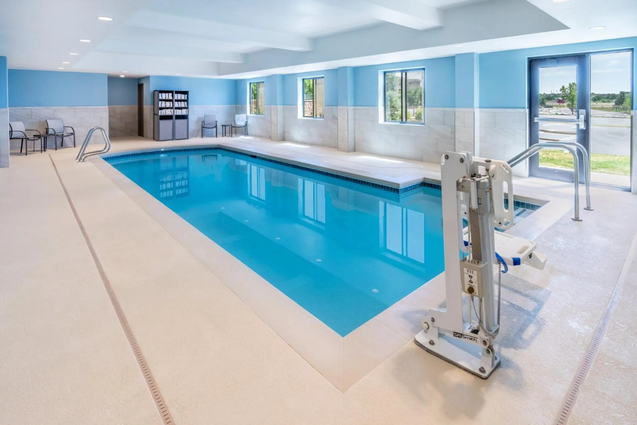 Swimming pool in Holiday Inn Express - Colorado Springs - First & Main by IHG