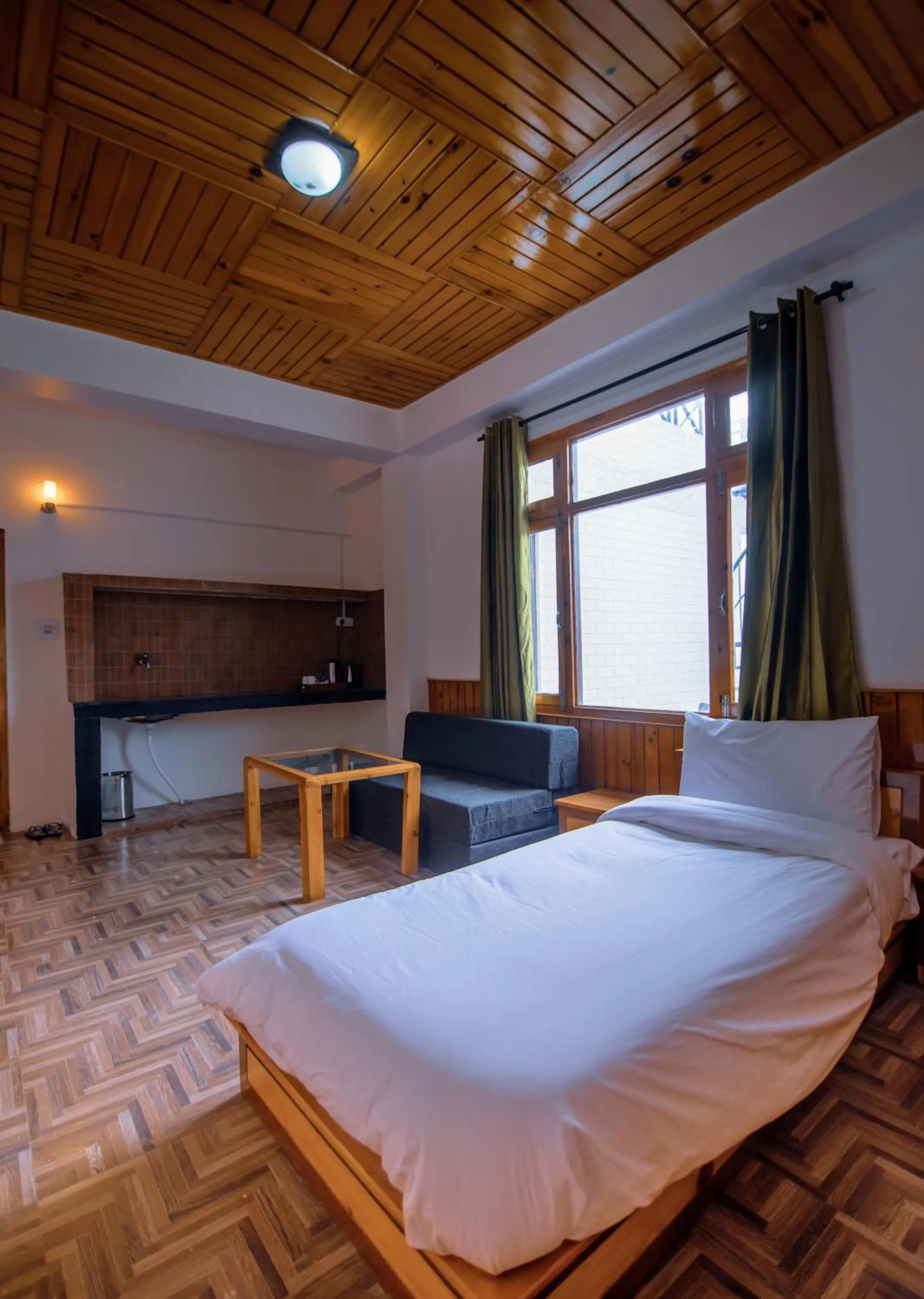Kitchen or kitchenette in Hotel KALPA