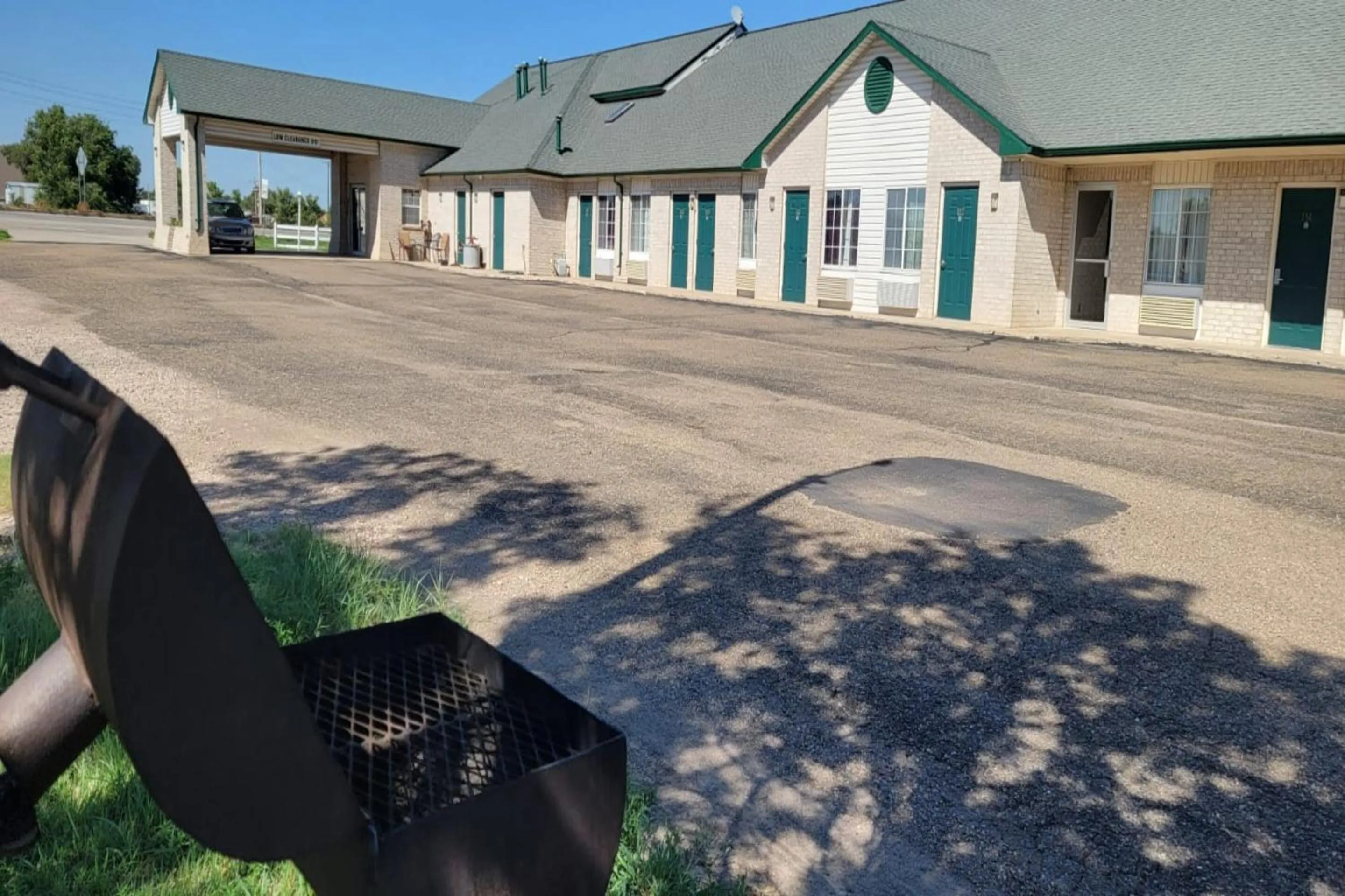 On site in HomeTown Inn By OYO Texhoma, OK