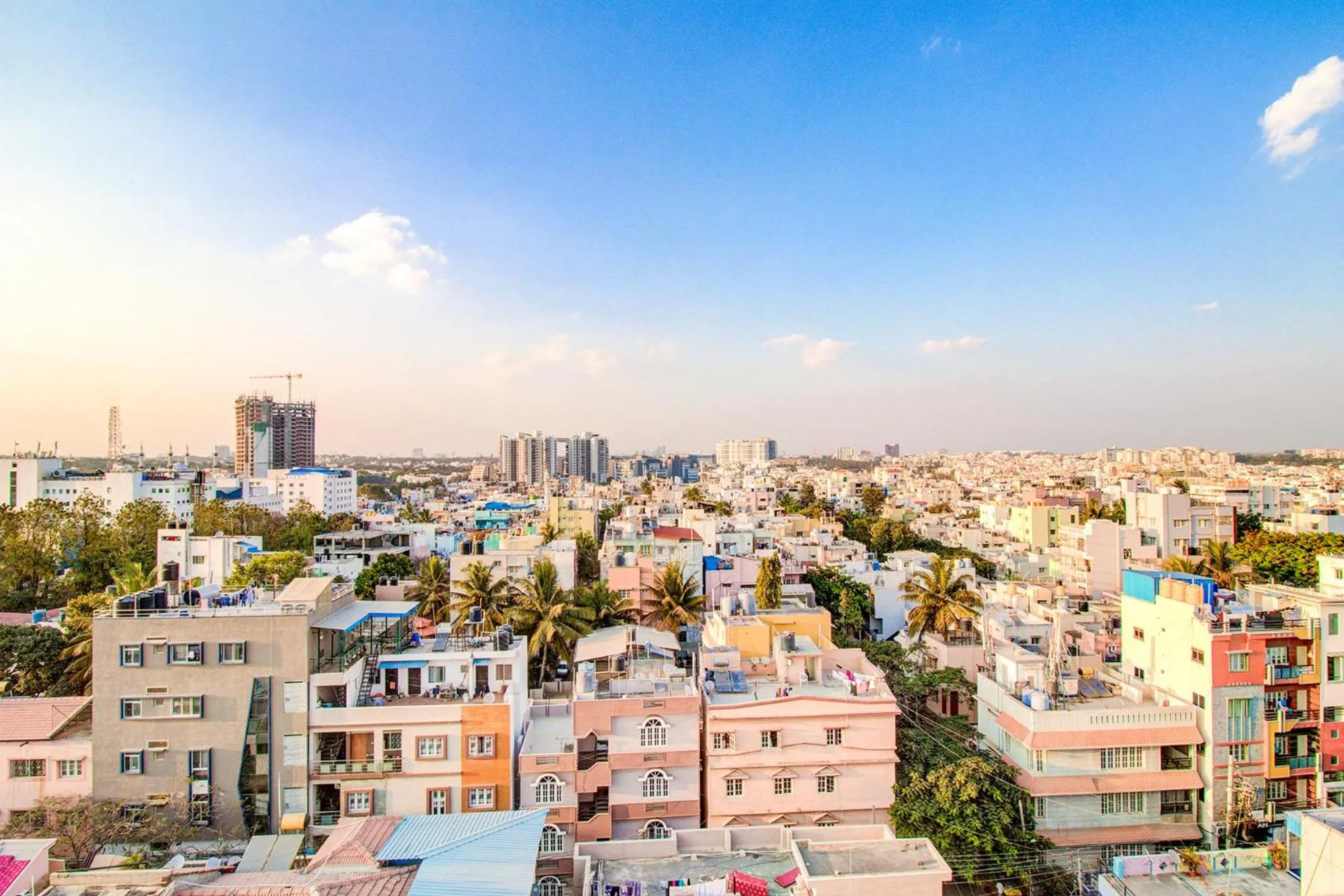 City view in FabHotel The Royal Suites - Nr Gopalan innovation mall