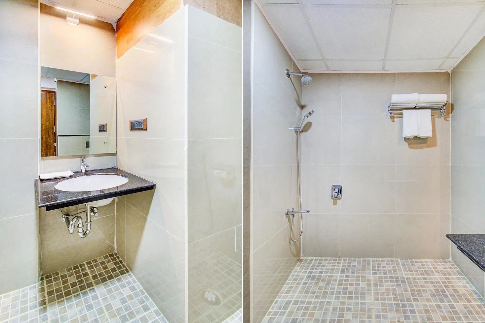 Toilet in FabHotel The Royal Suites - Nr Gopalan innovation mall