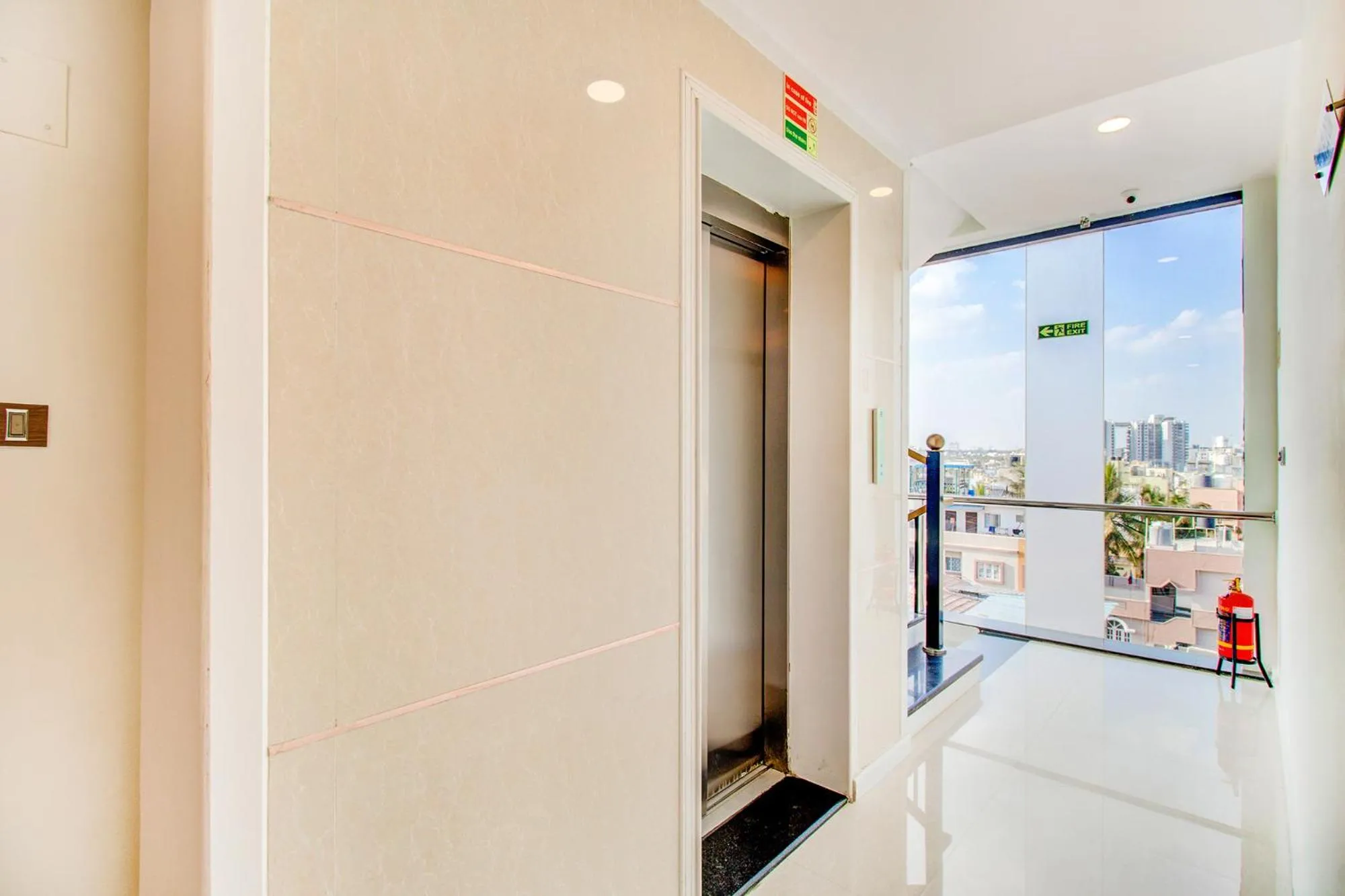 elevator in FabHotel The Royal Suites - Nr Gopalan innovation mall