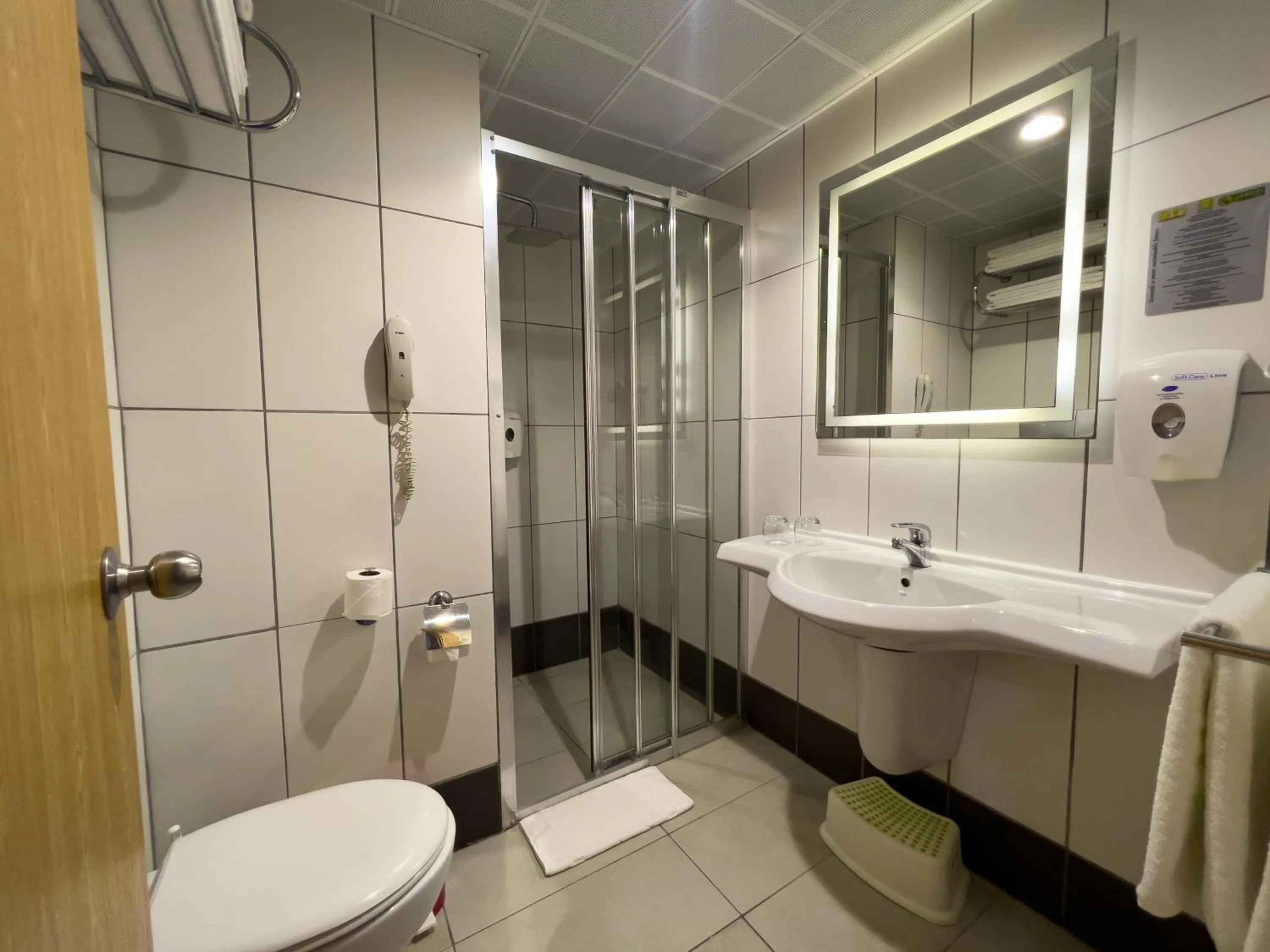 Bathroom in AQI Pegasos World