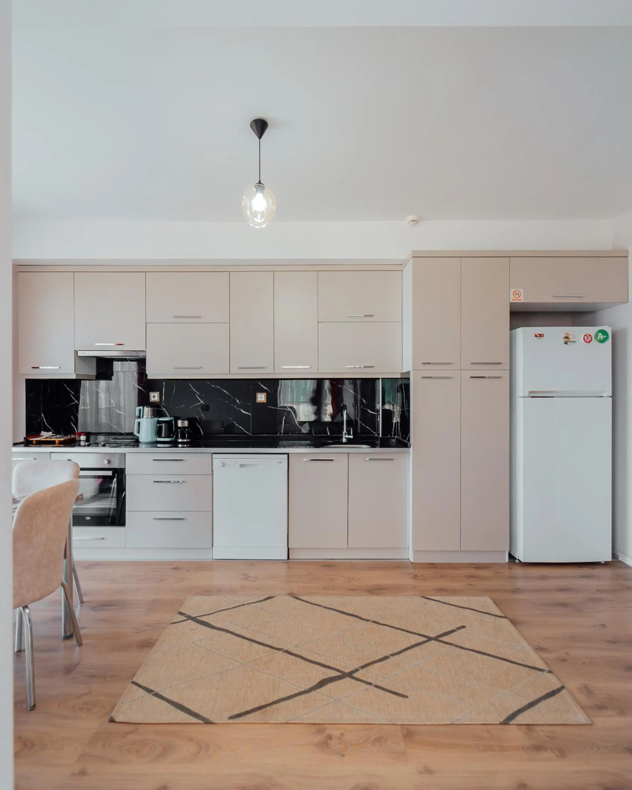 kitchen in Fortunella Suites