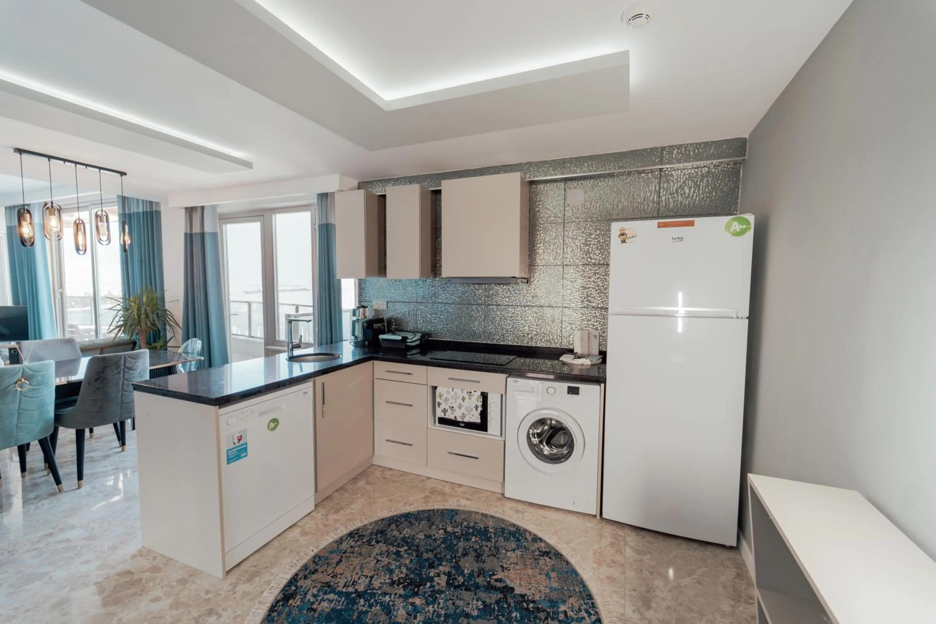 kitchen in Fortunella Suites