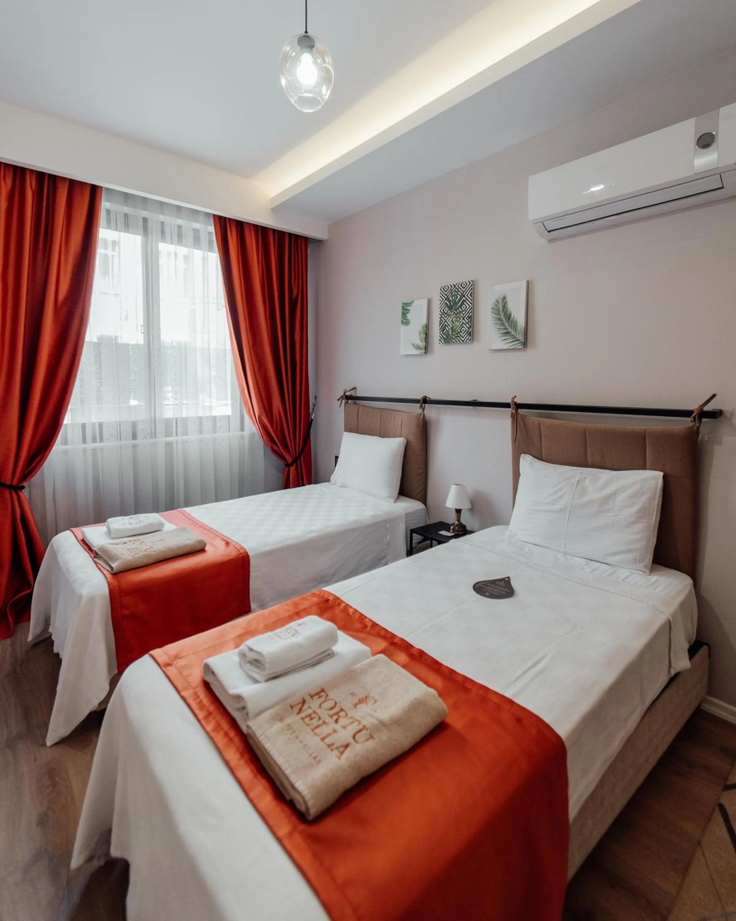 Bed in Fortunella Suites