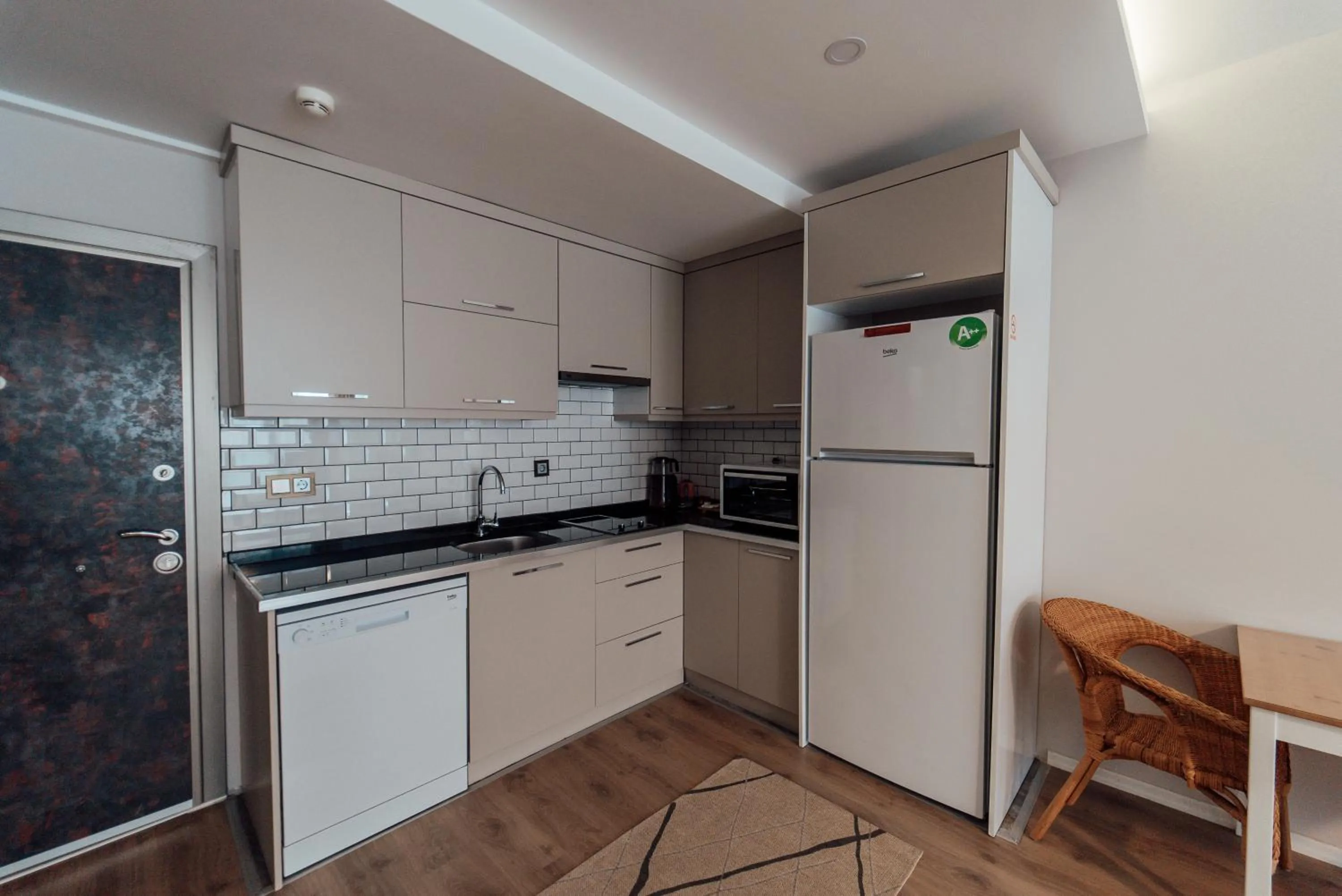 kitchen in Fortunella Suites