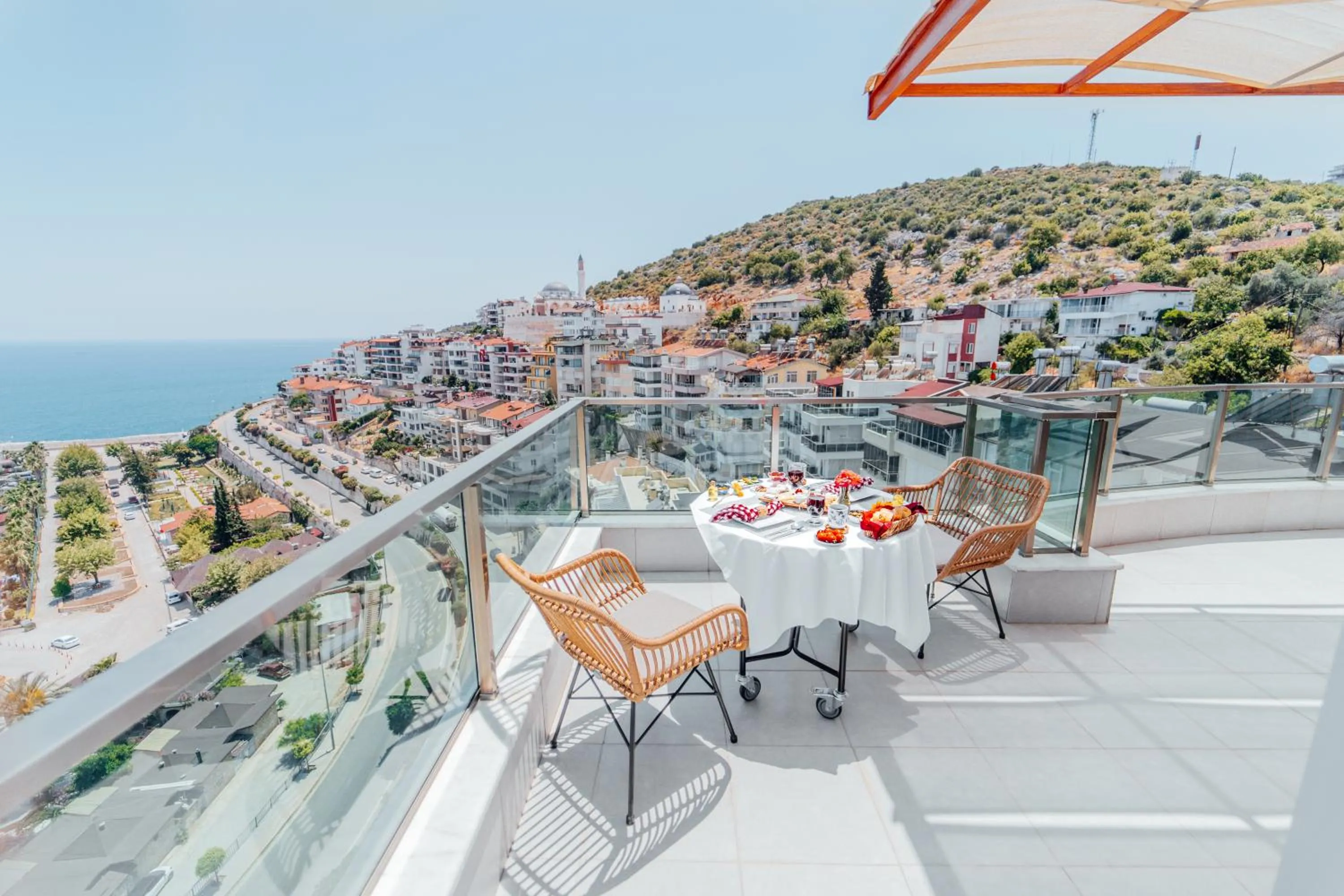 Balcony/Terrace in Fortunella Suites