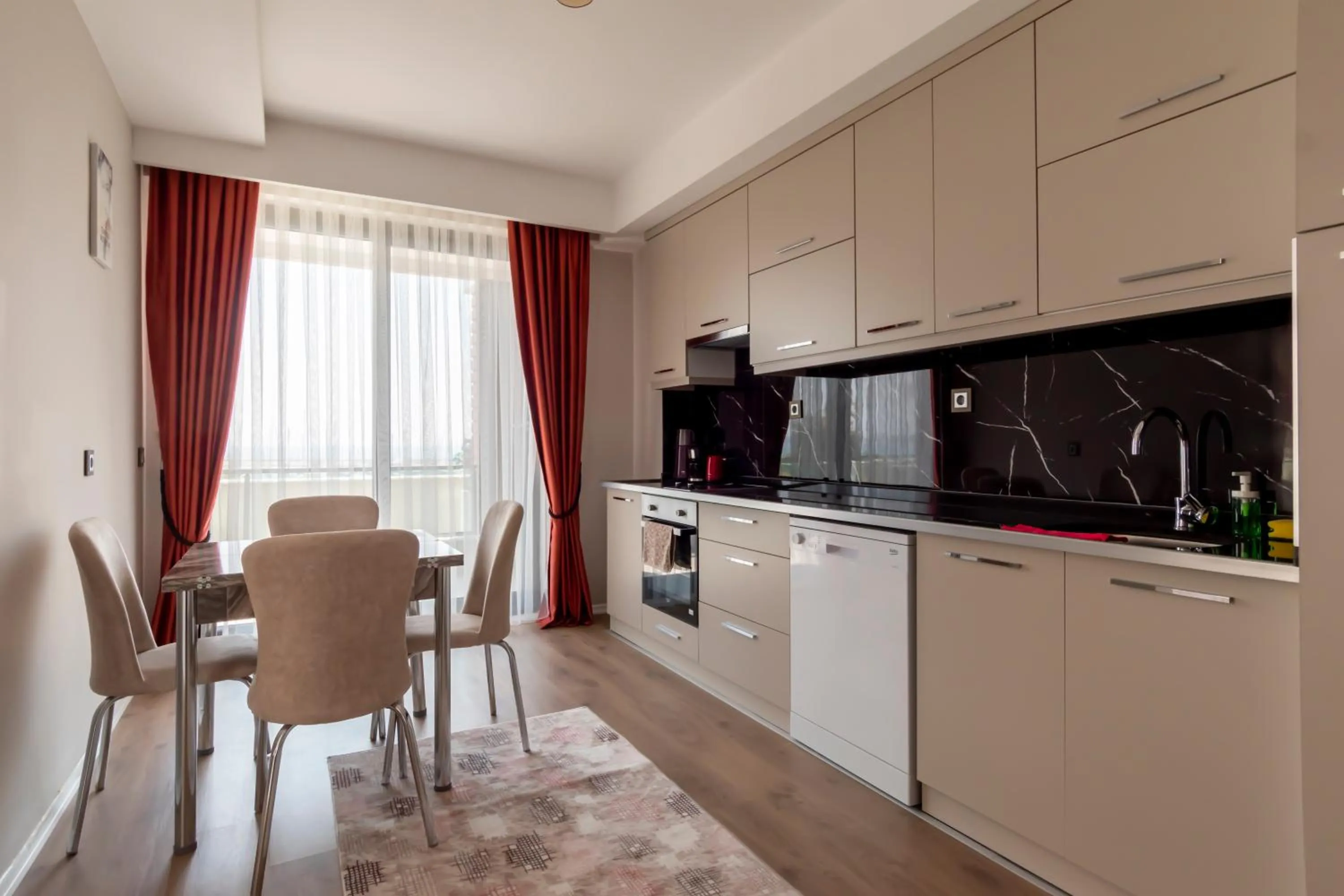 Dining area in Fortunella Suites