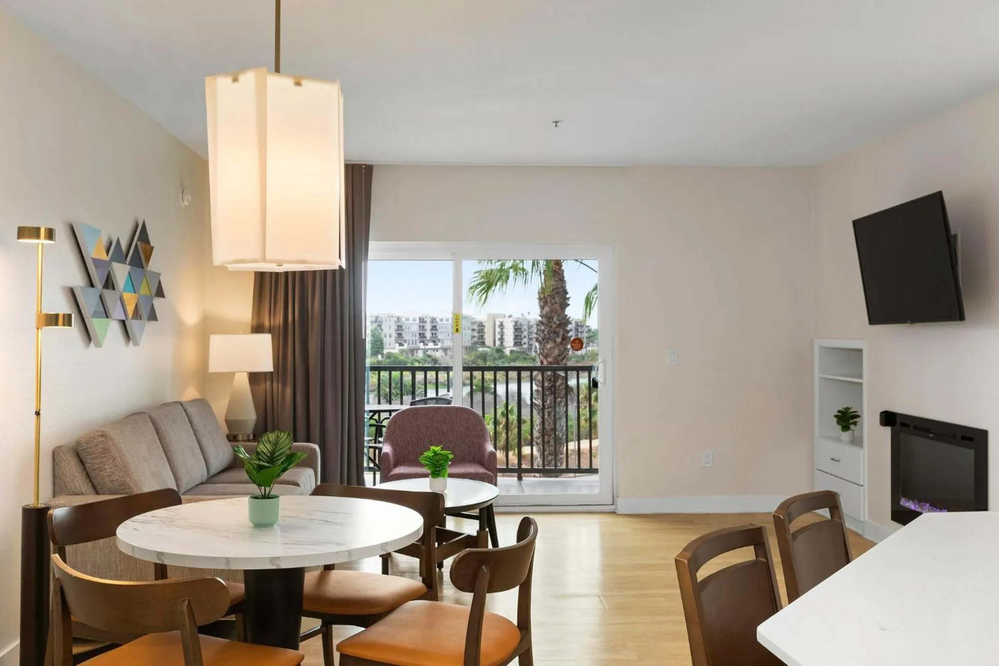 Living room in Worldmark Oceanside Harbor