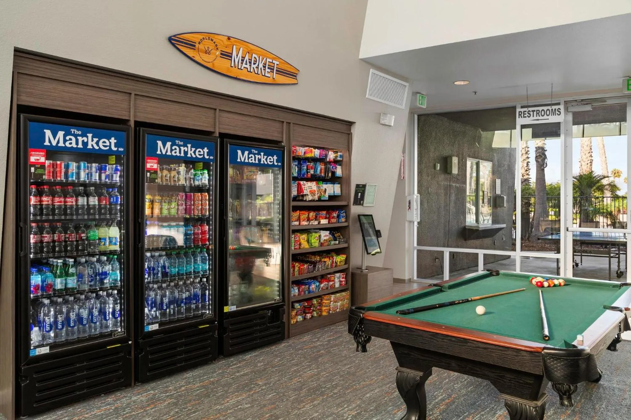 Game Room in Worldmark Oceanside Harbor
