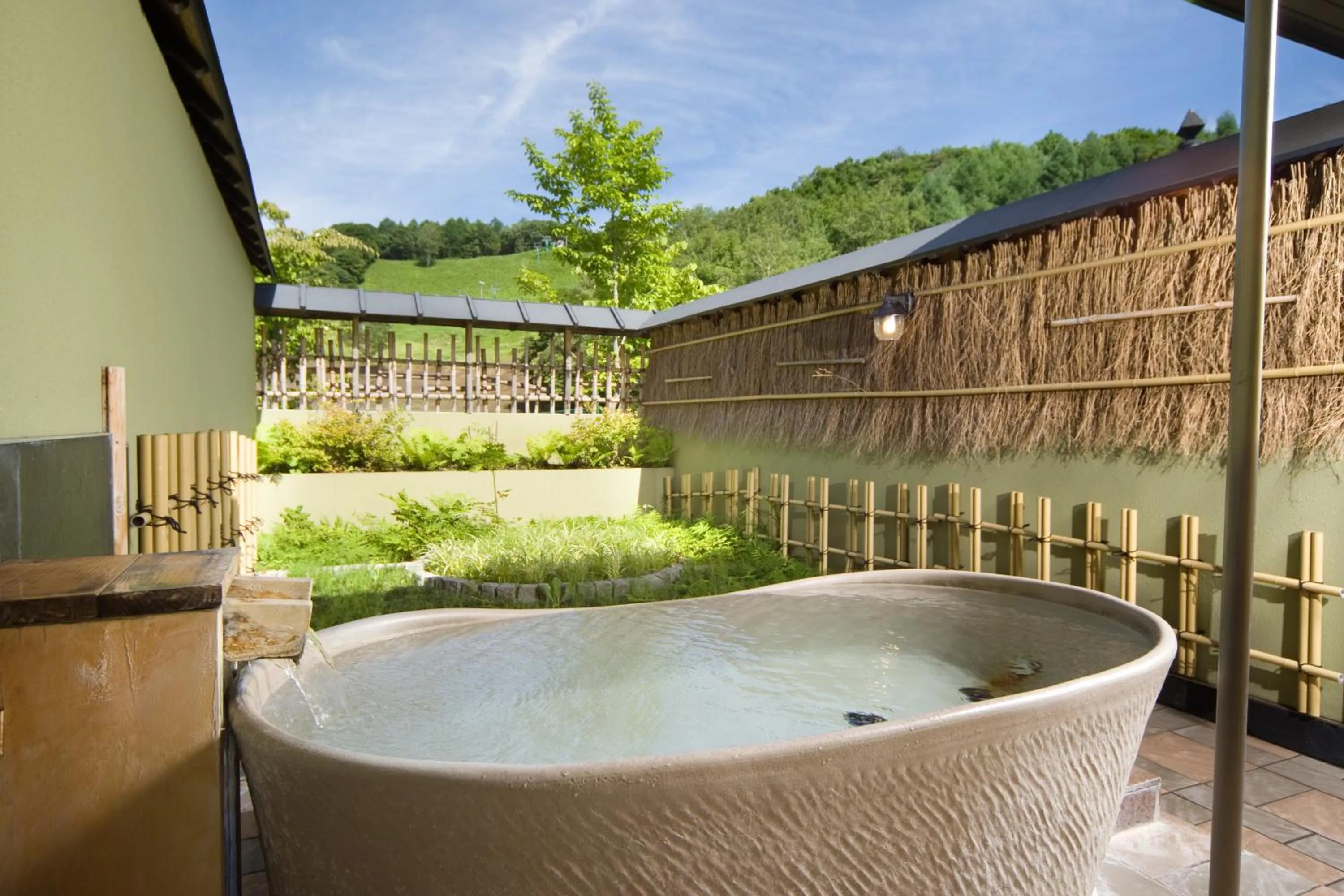 Hot Spring Bath in Hotel Sunbird