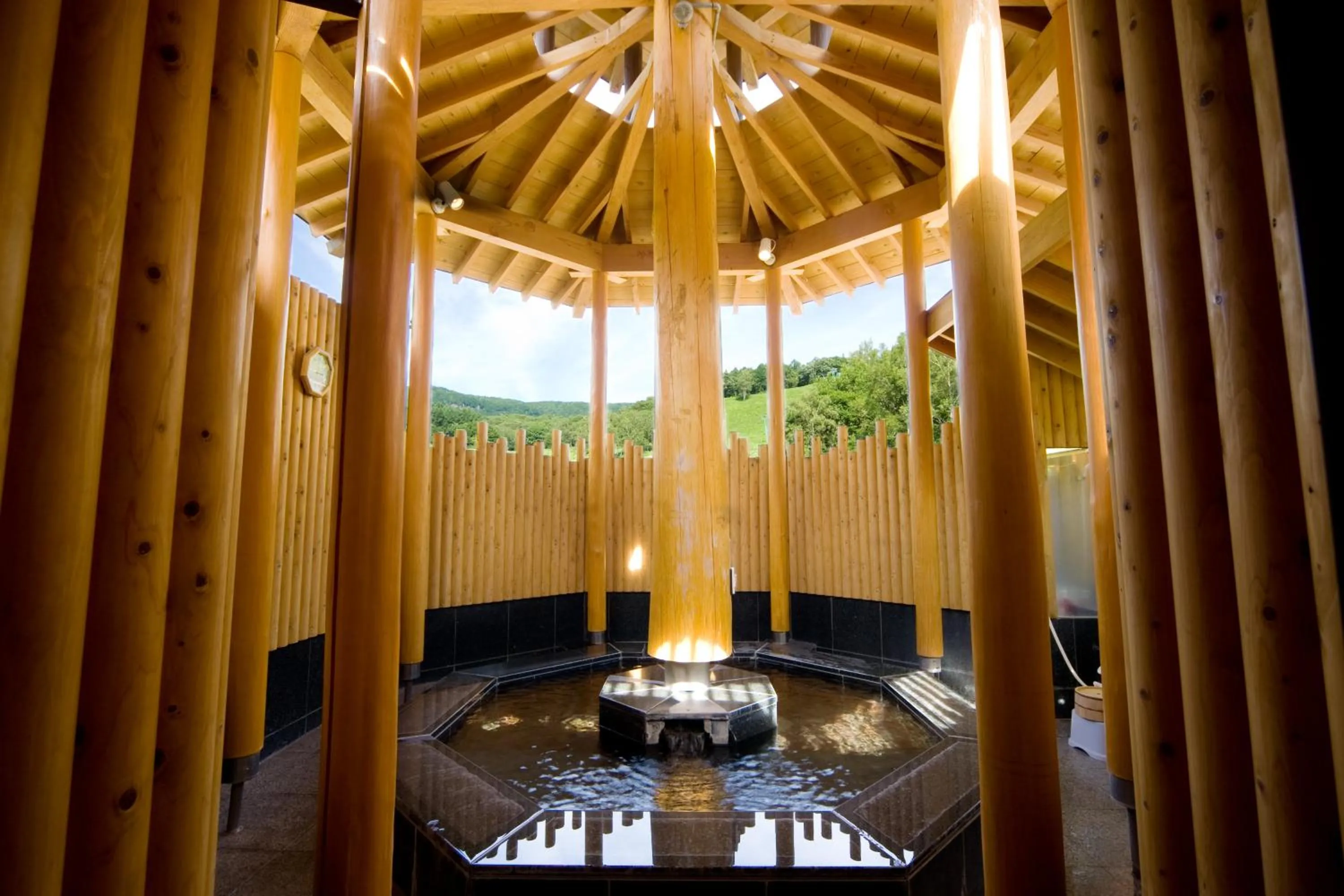 Hot Spring Bath in Hotel Sunbird