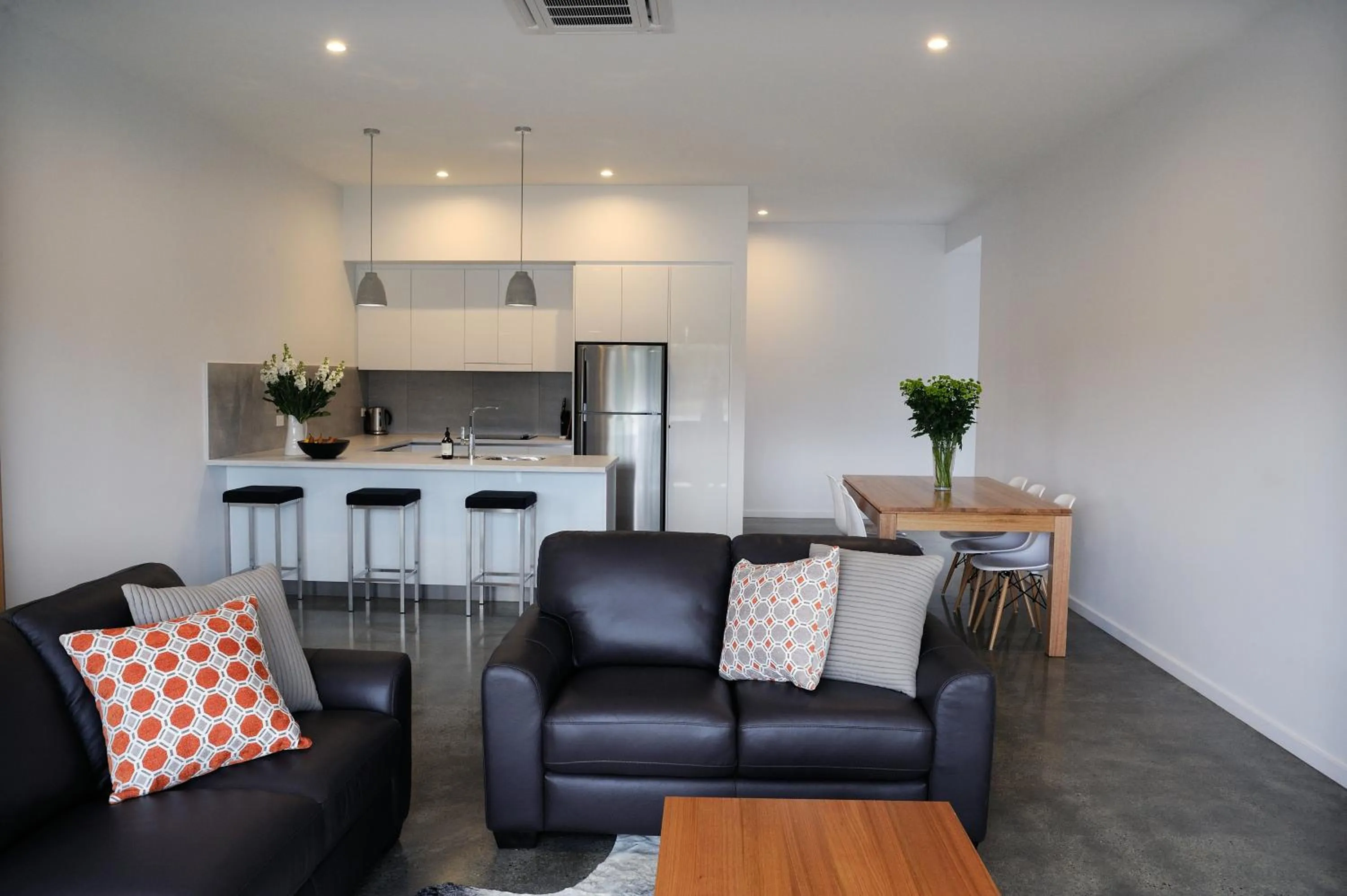 Living room in Relbia Lodge