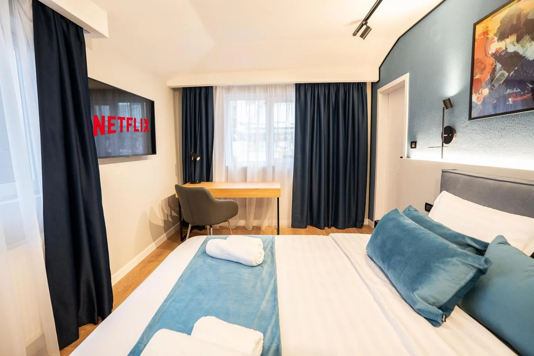 Bedroom, Bed in Emil Balaban Luxury Apart-Hotel