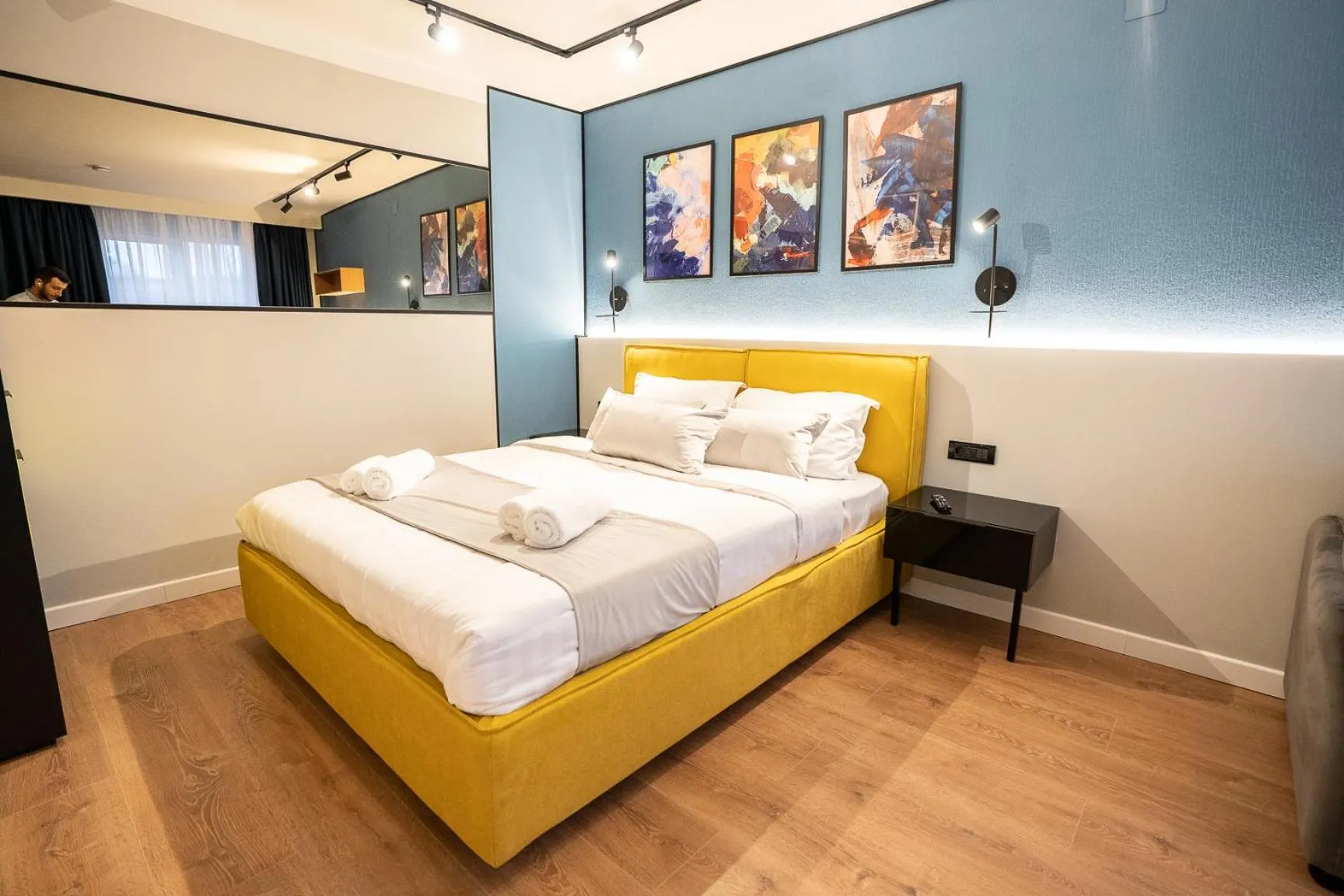 Bedroom, Bed in Emil Balaban Luxury Apart-Hotel