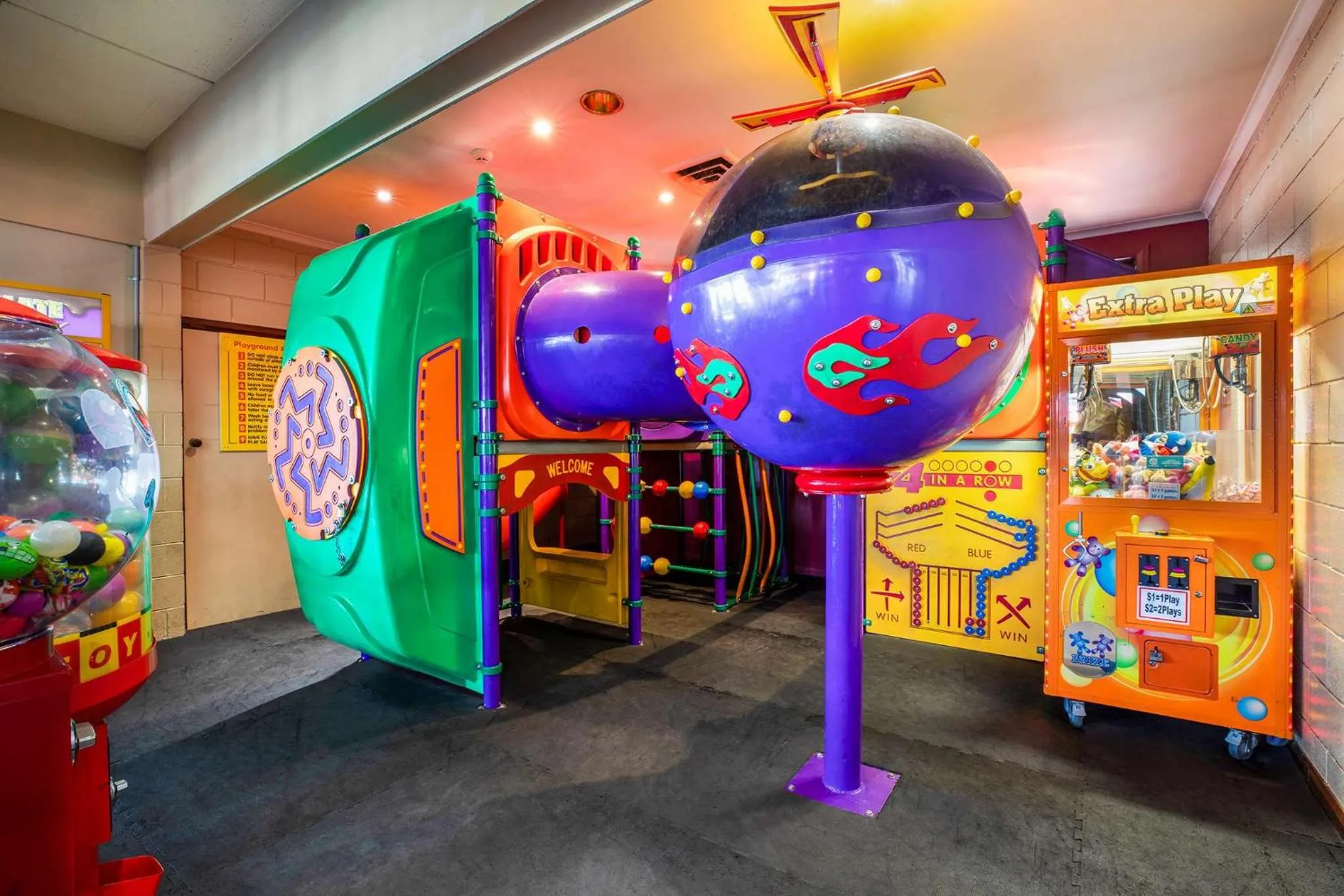 Children play ground in Nightcap at Riverside Hotel