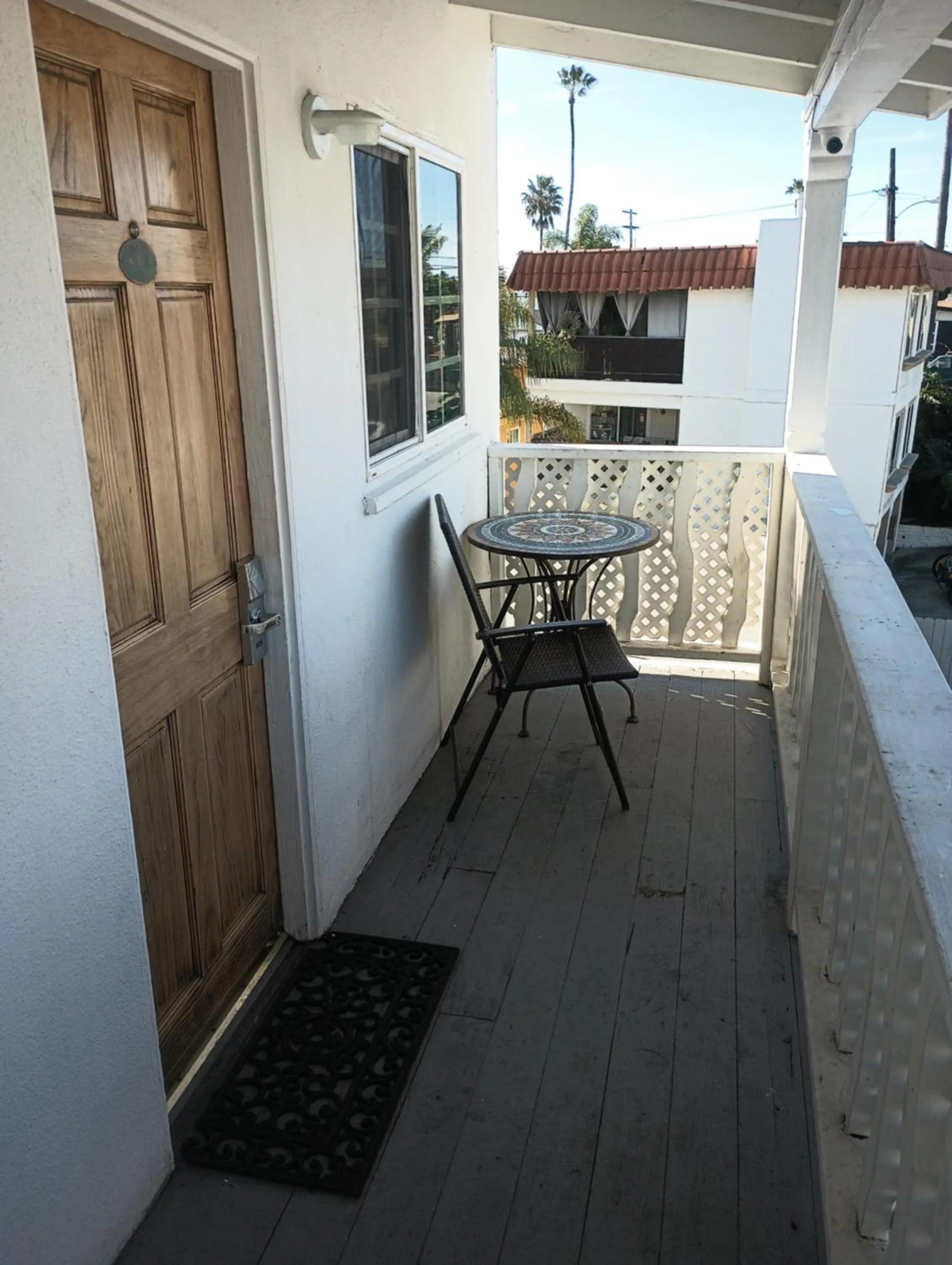 Patio in Oceana Boutique Hotel