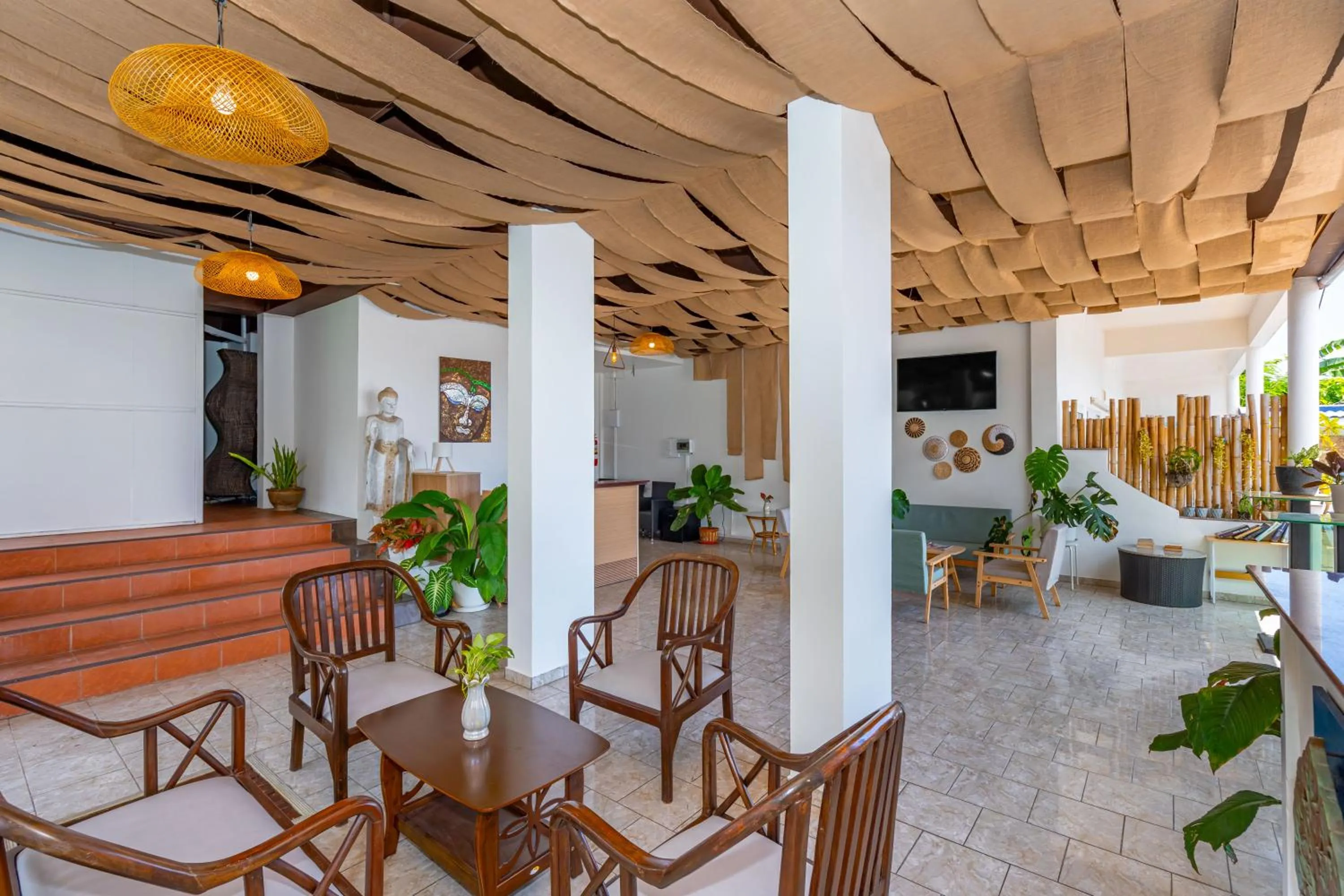 Seating area in Kata Hill Sea View Hotel