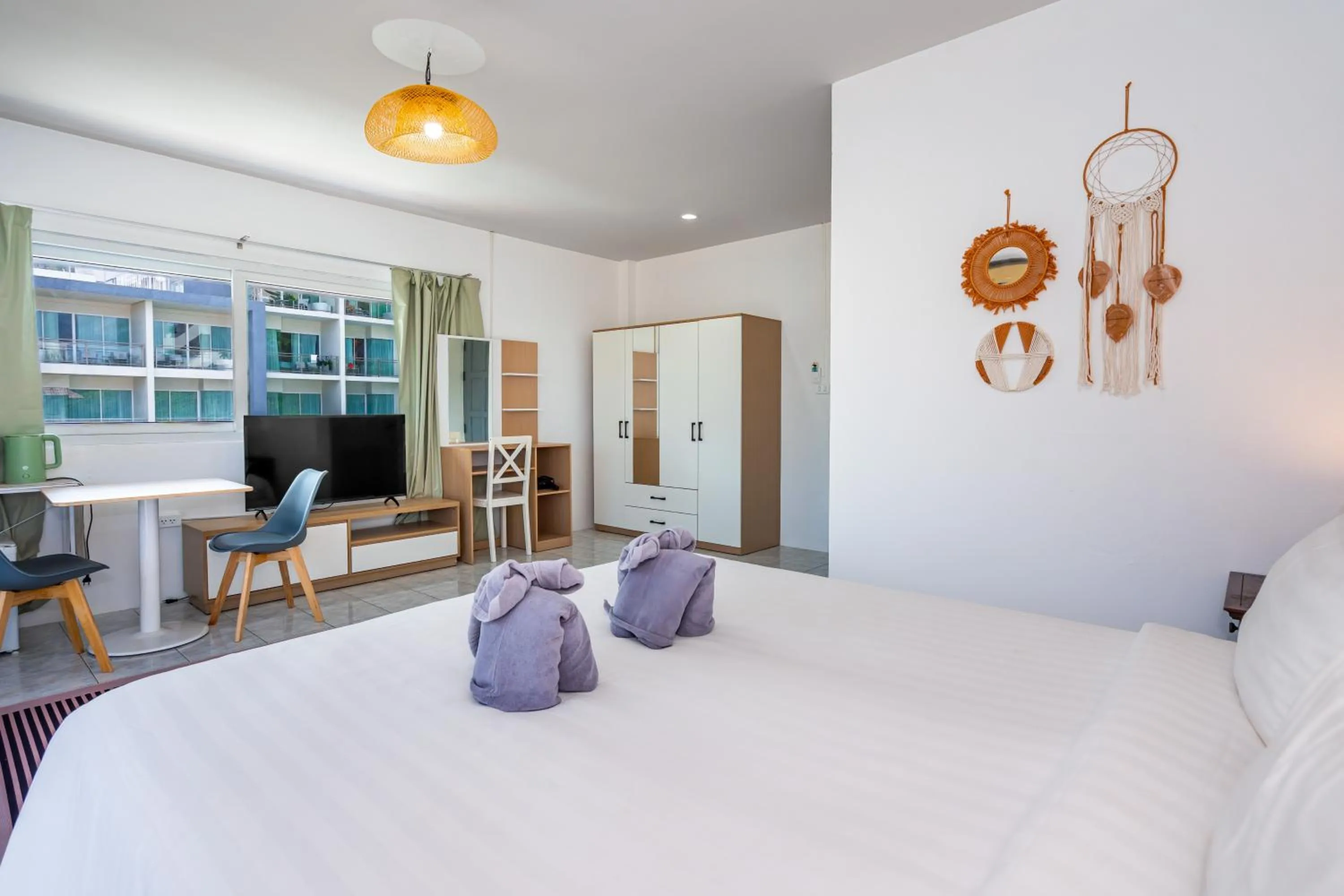 Bedroom, Bed in Kata Hill Sea View Hotel