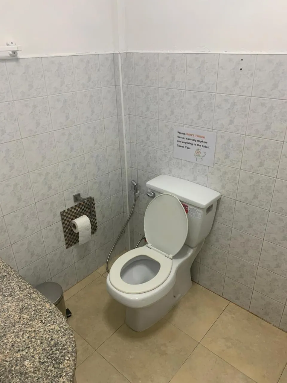 Toilet in Kata Hill Sea View Hotel