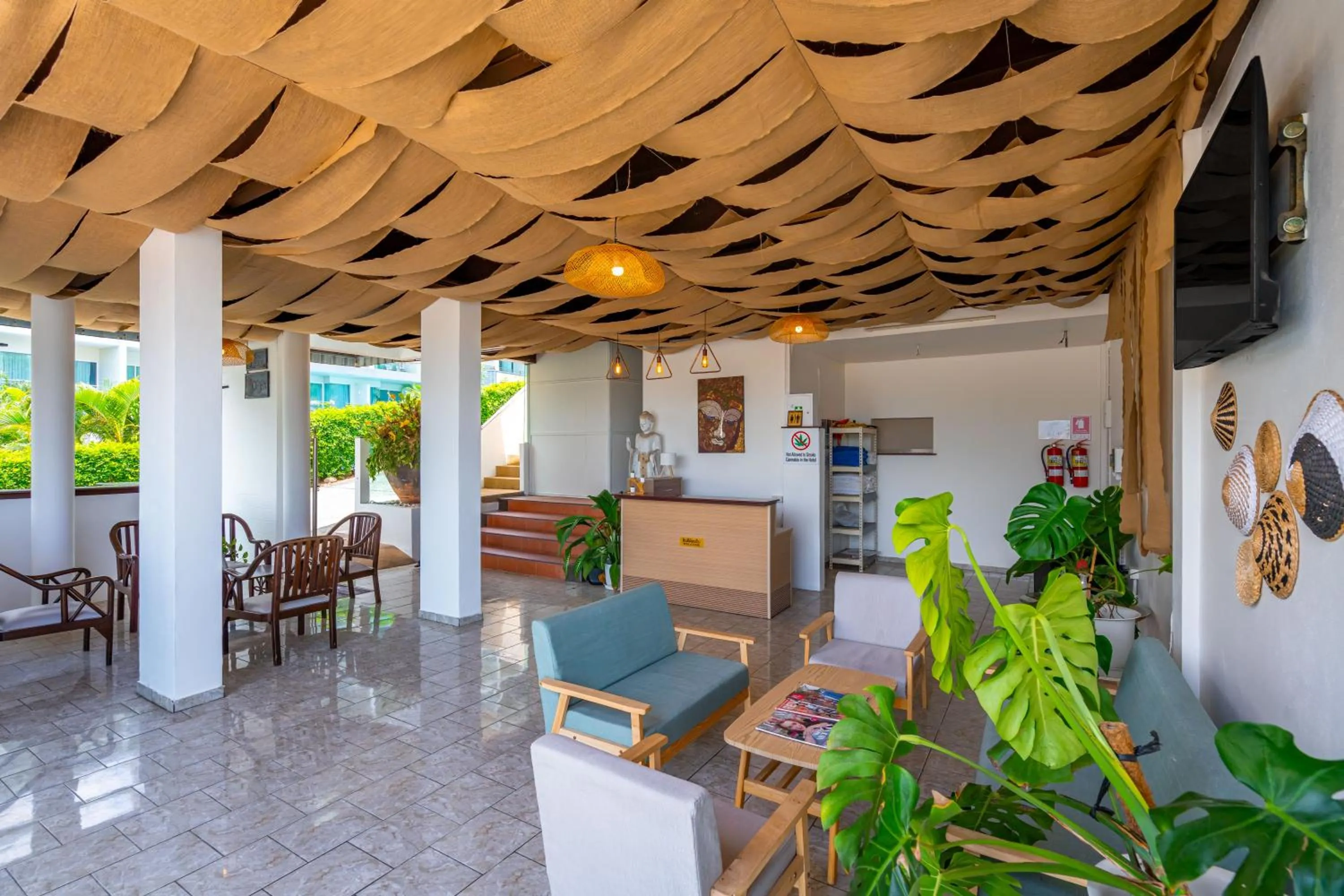 Lobby or reception in Kata Hill Sea View Hotel