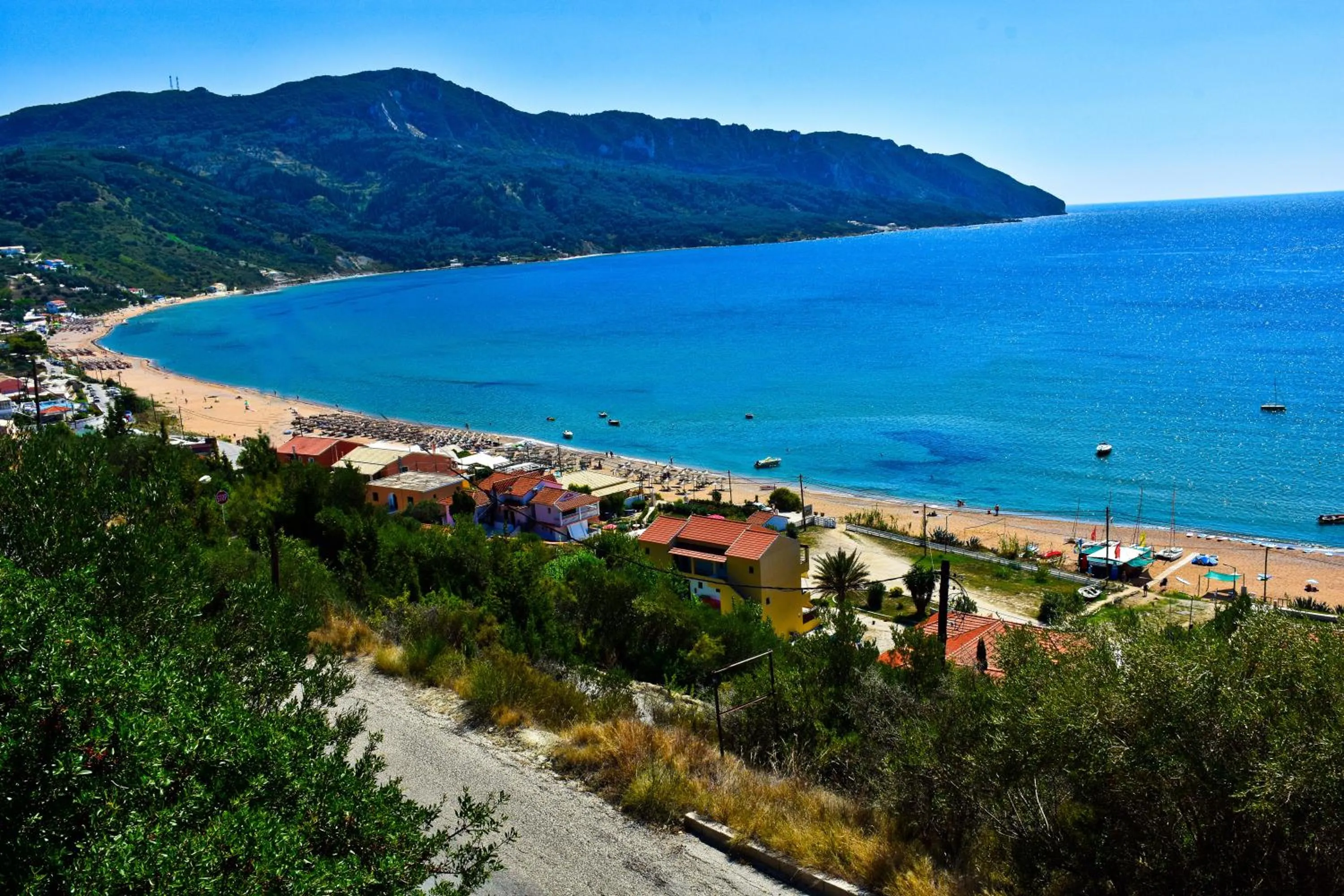 Natural landscape in Delfini Resort