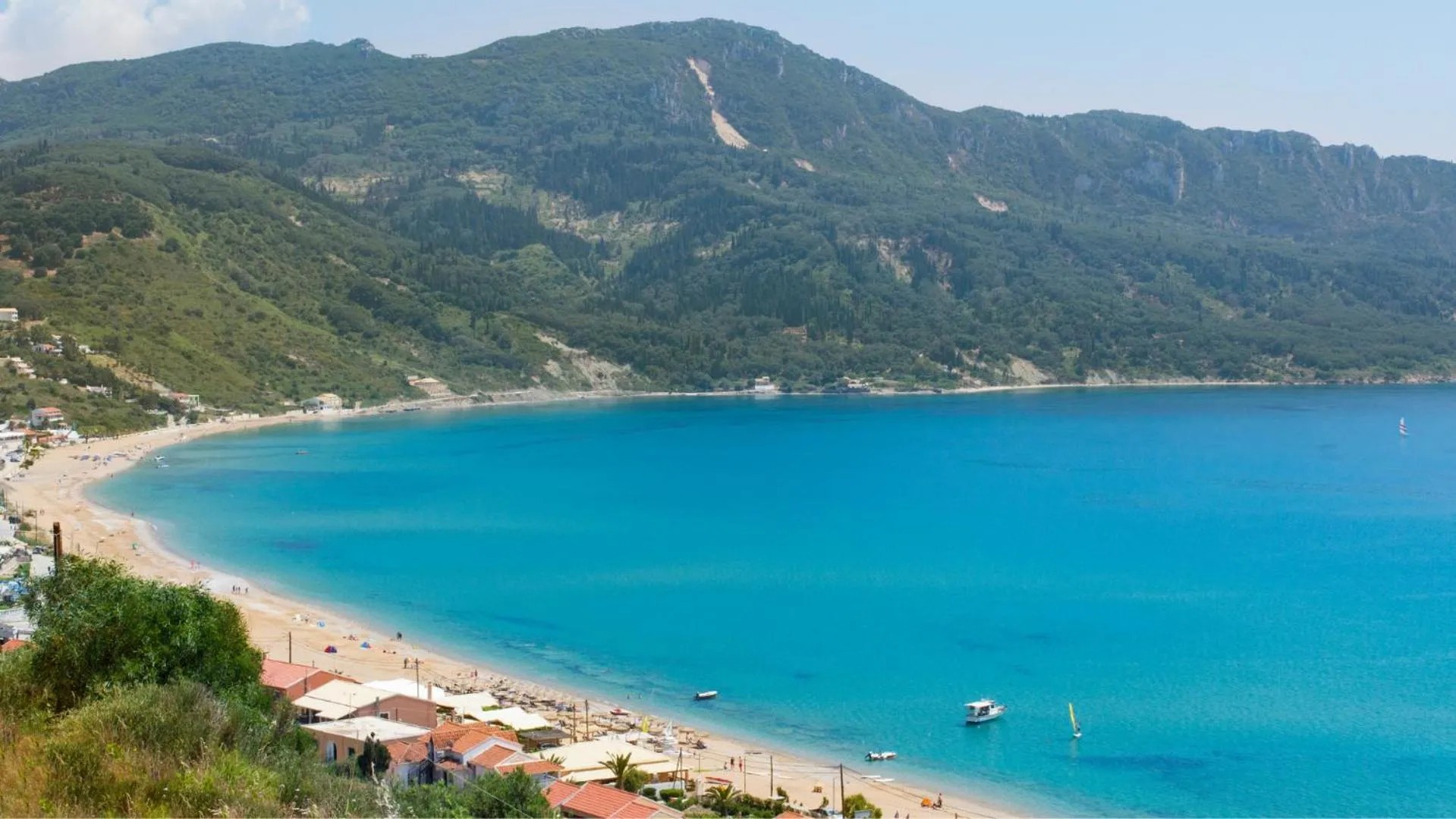 Natural landscape in Delfini Resort