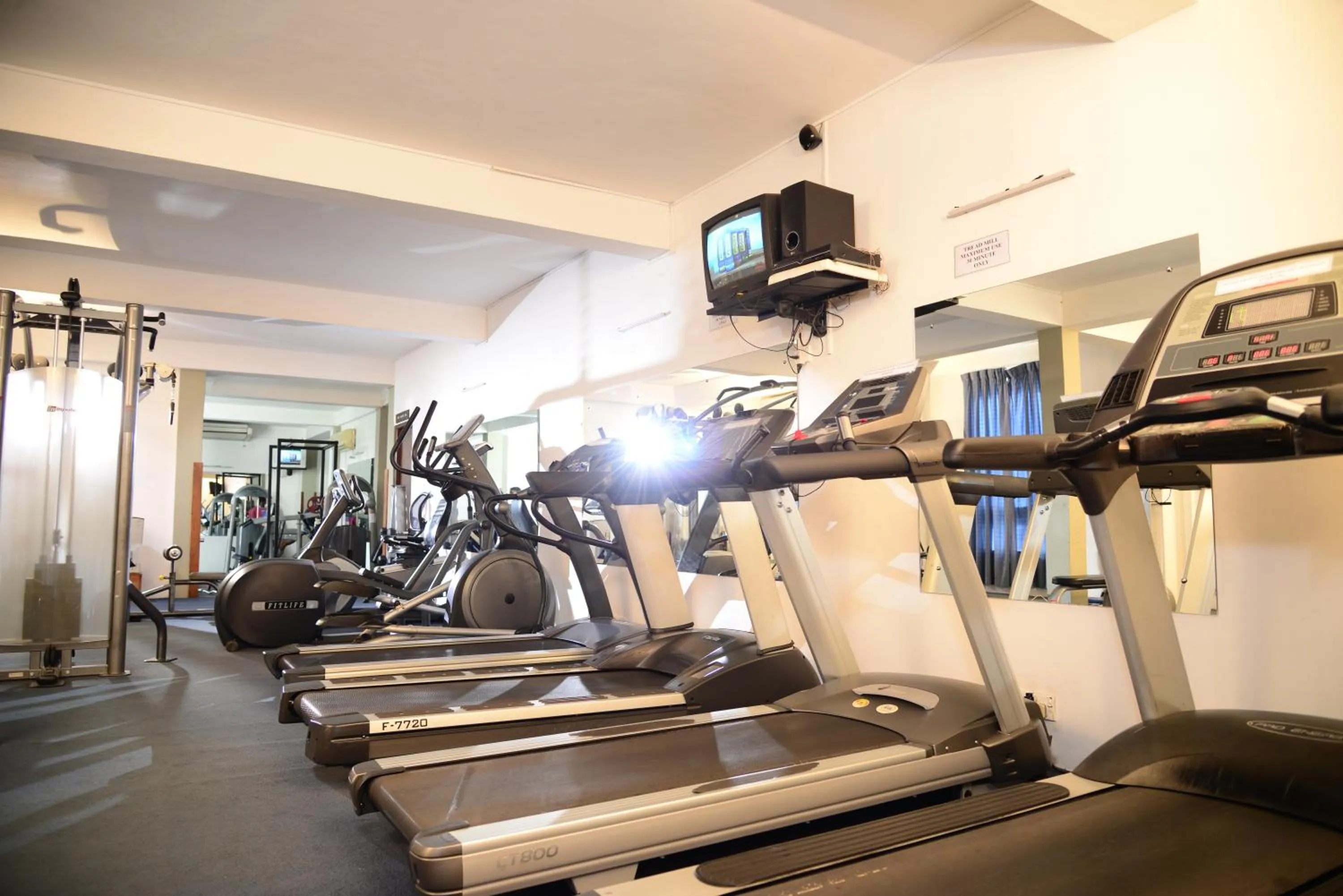 Fitness centre/facilities in The Royal Mall