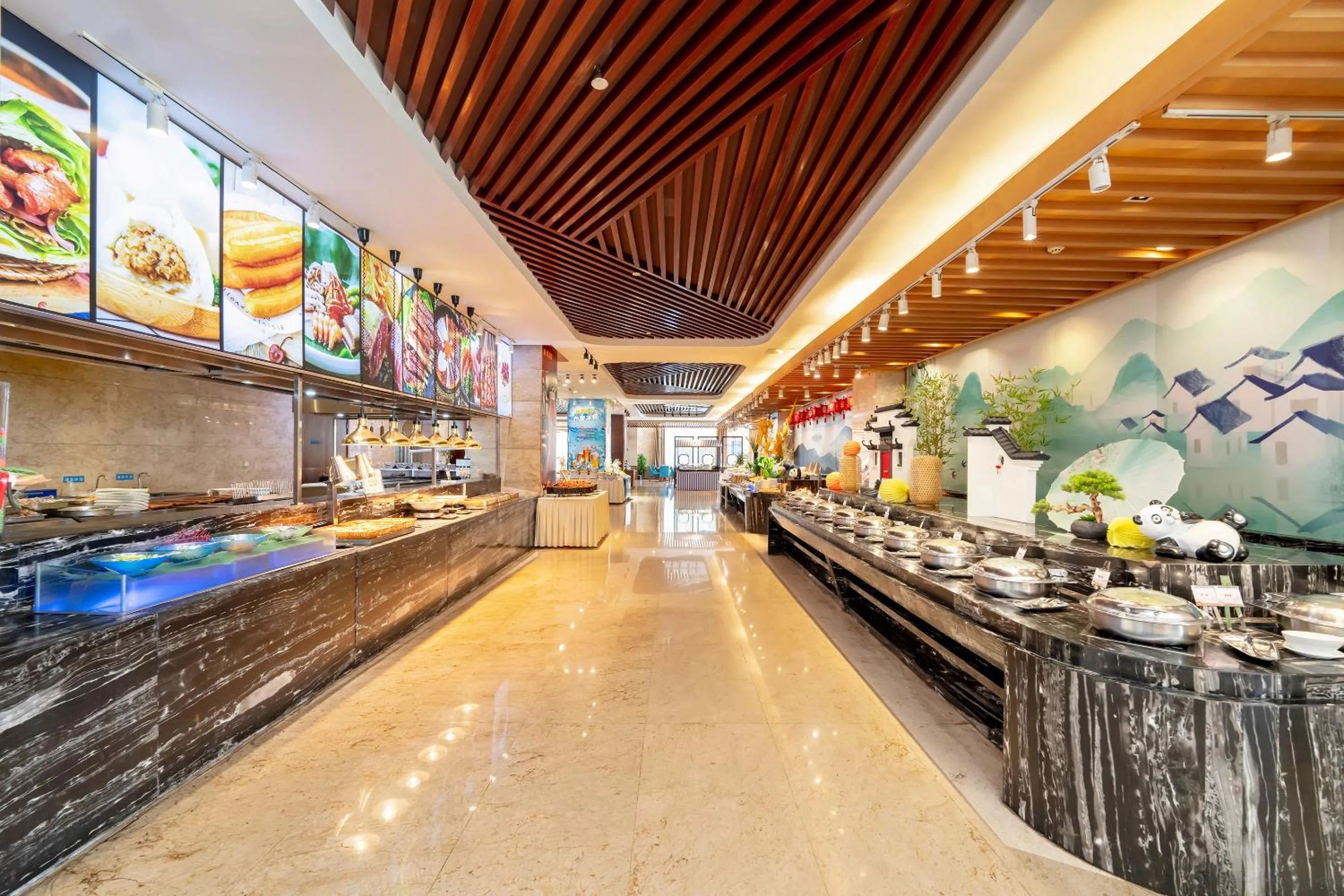 Breakfast in Jinling Grand Hotel