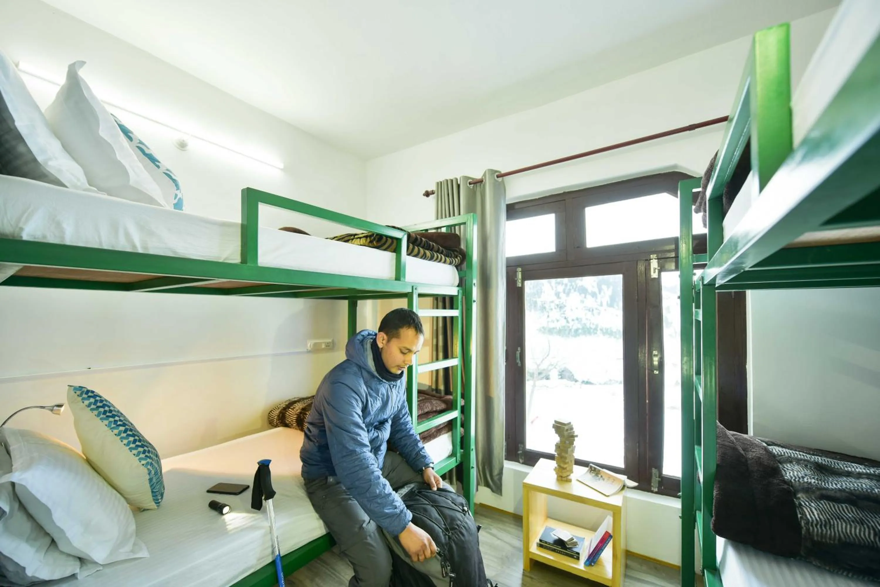 Bed in Zostel Rajgundha