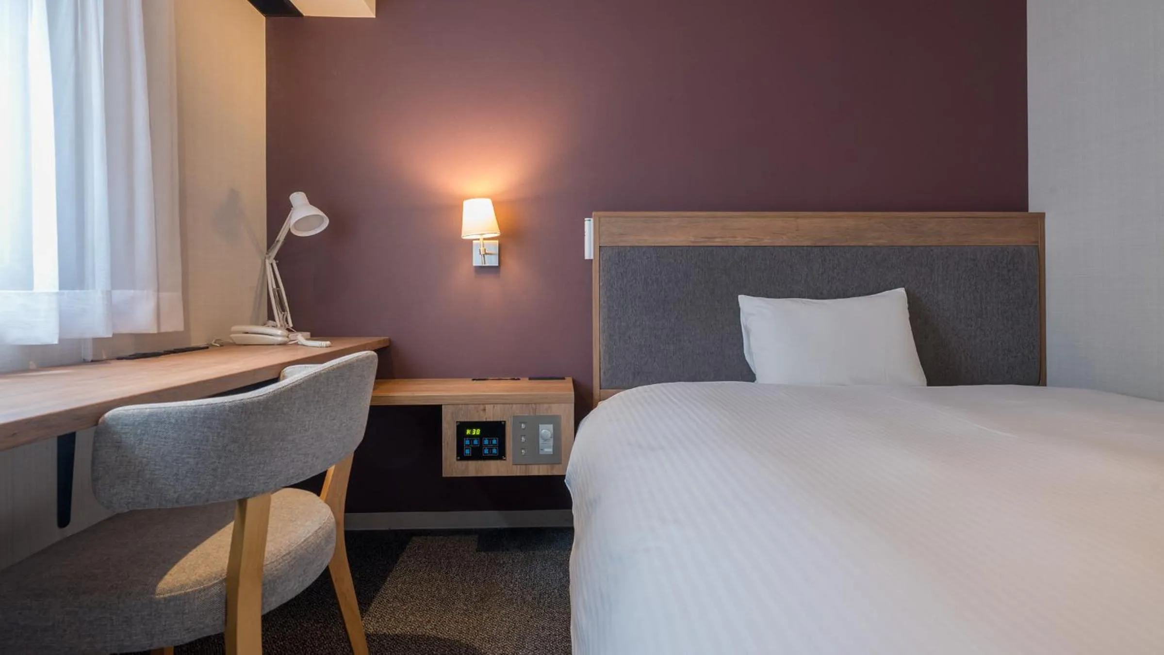 Bed in Hotel Global View Tsu