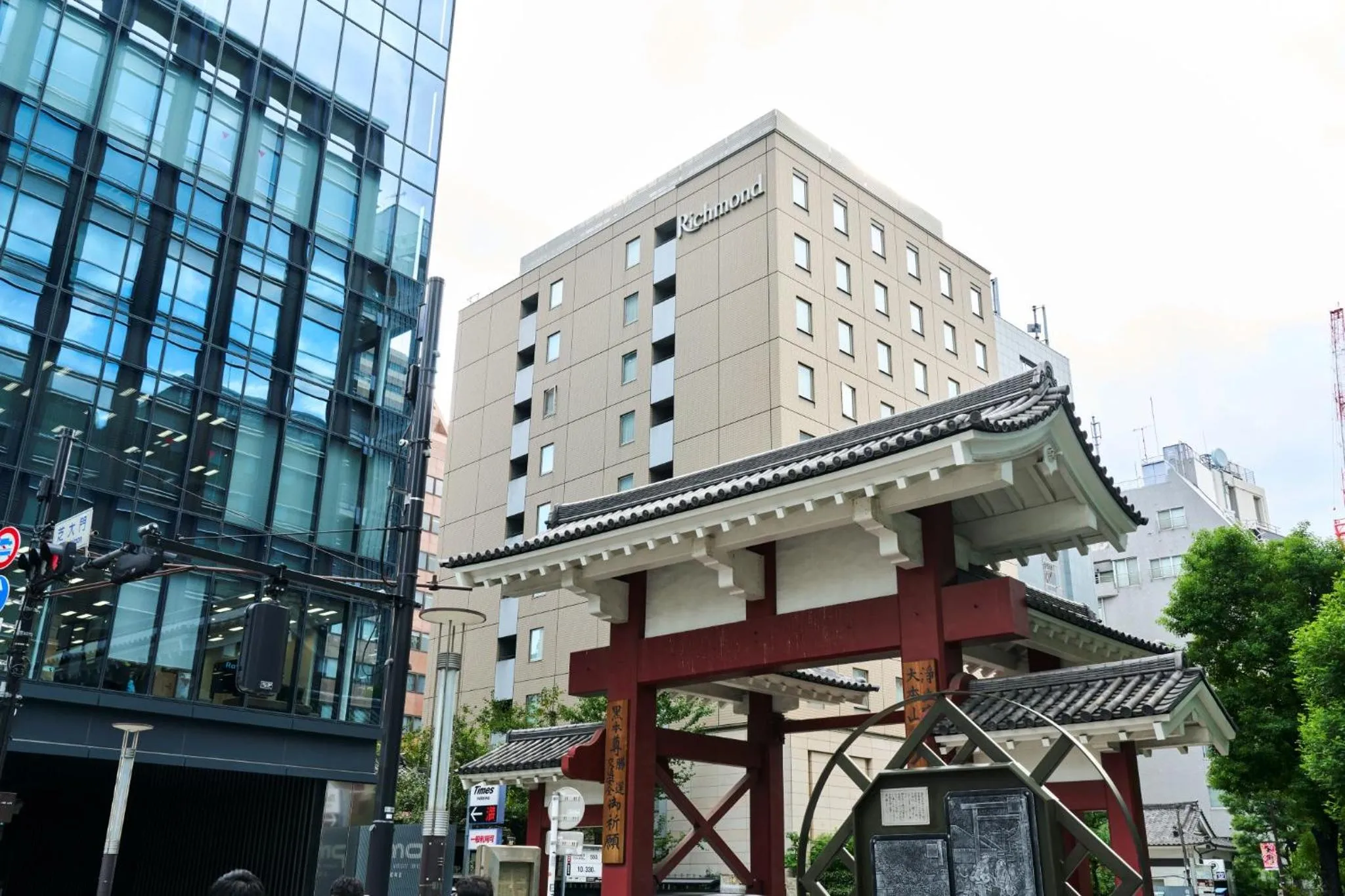 Property building in Richmond Hotel Tokyo Shiba