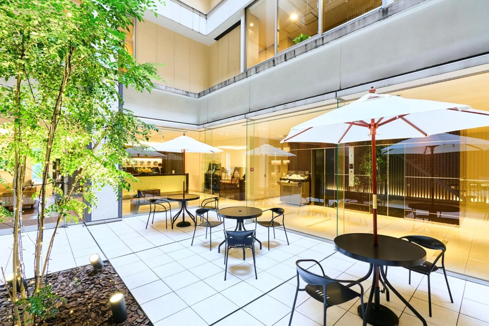 Patio in Richmond Hotel Tokyo Shiba