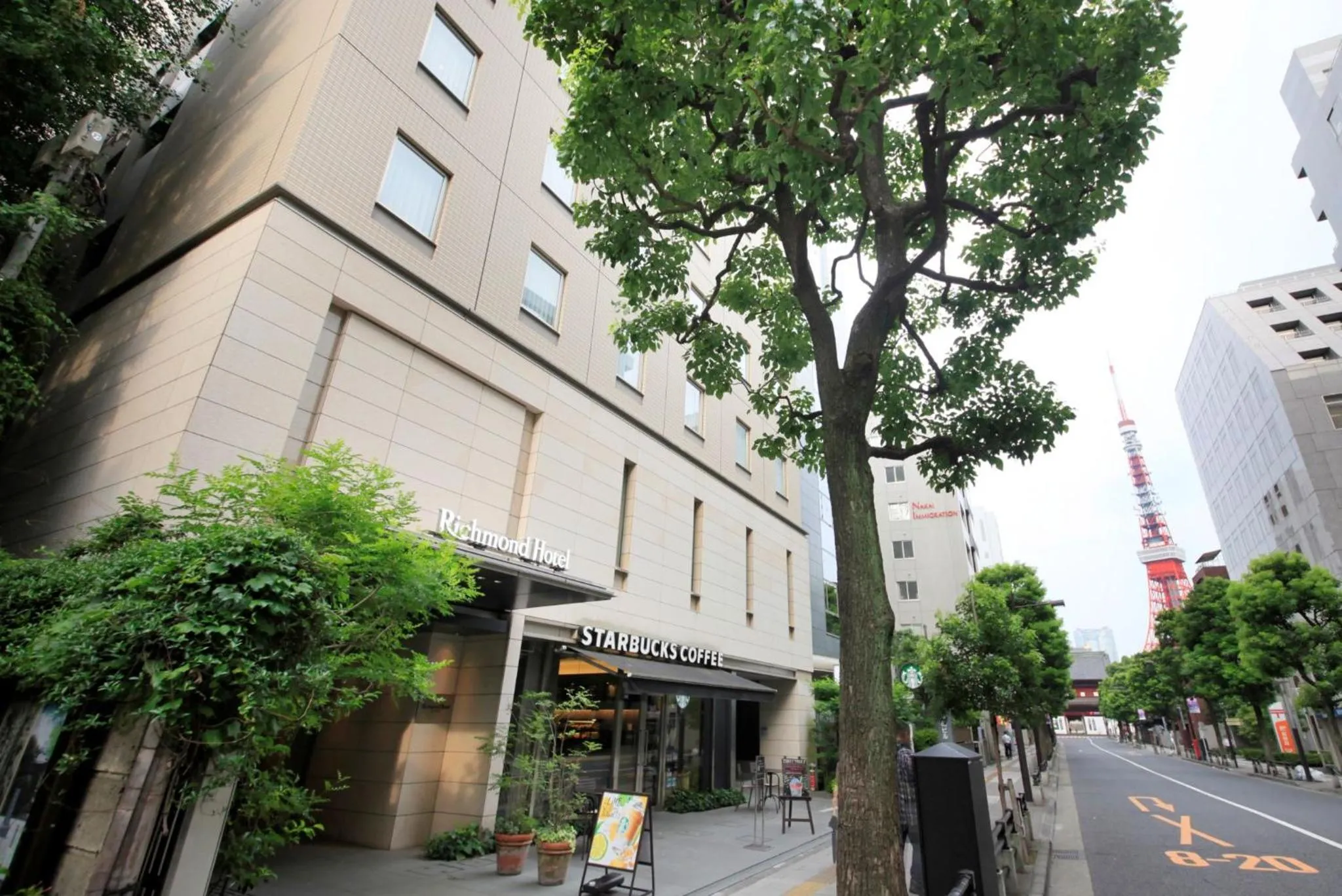 Property building in Richmond Hotel Tokyo Shiba