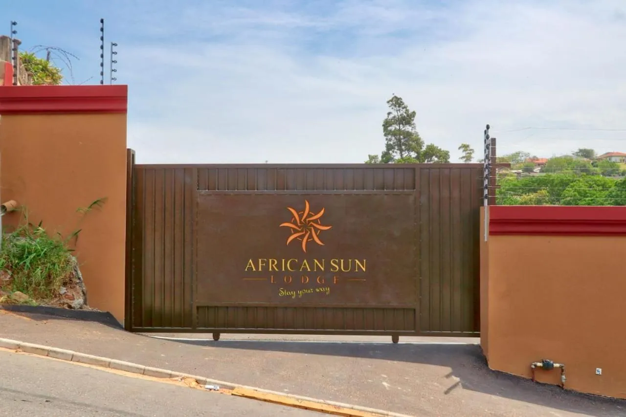 Facade/entrance in African Sun Lodge
