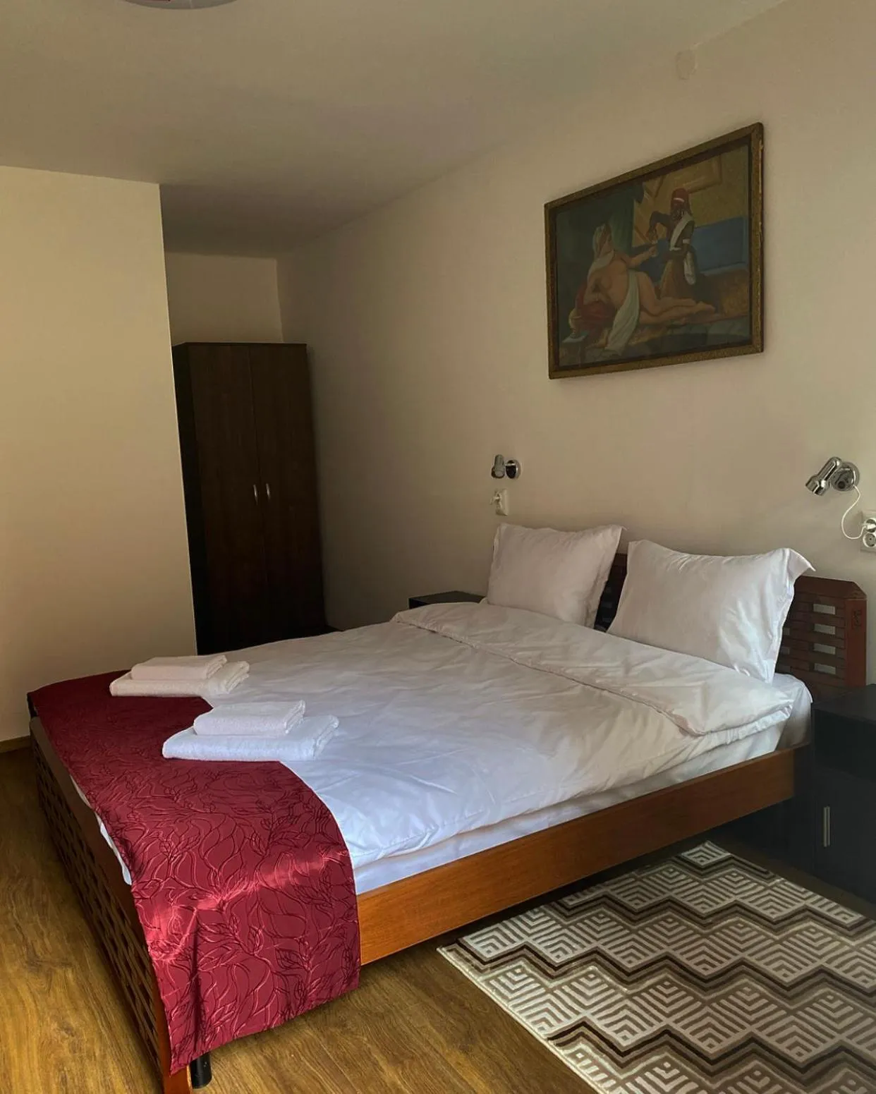 Bed in ULLYSSES GUEST HOUSE