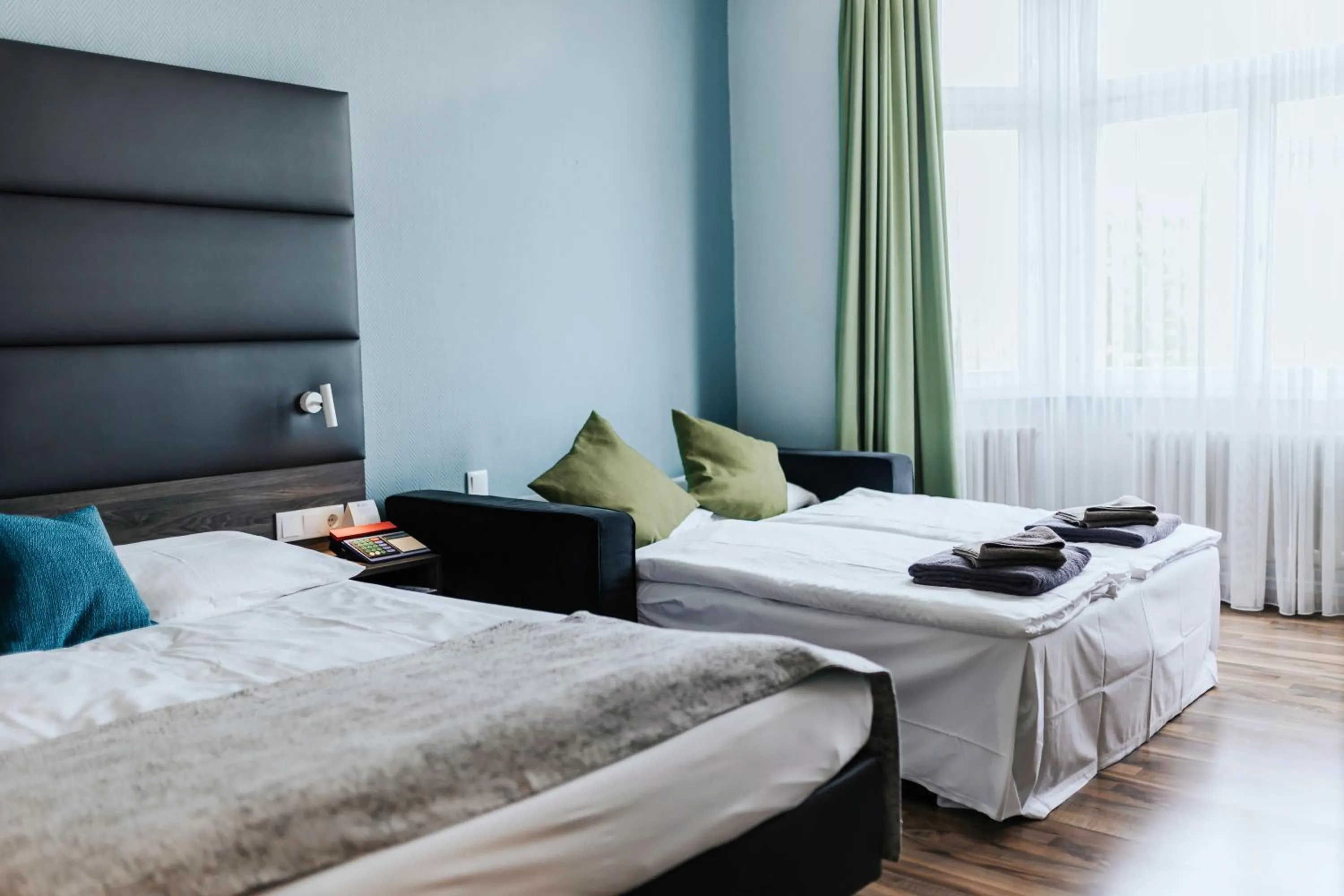 Bed in Best Western Hotel Kurfürst Wilhelm I.