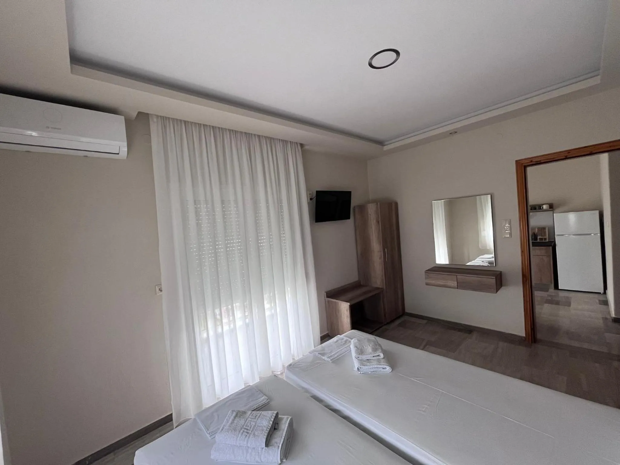 Bed in Hotel Filoxenia