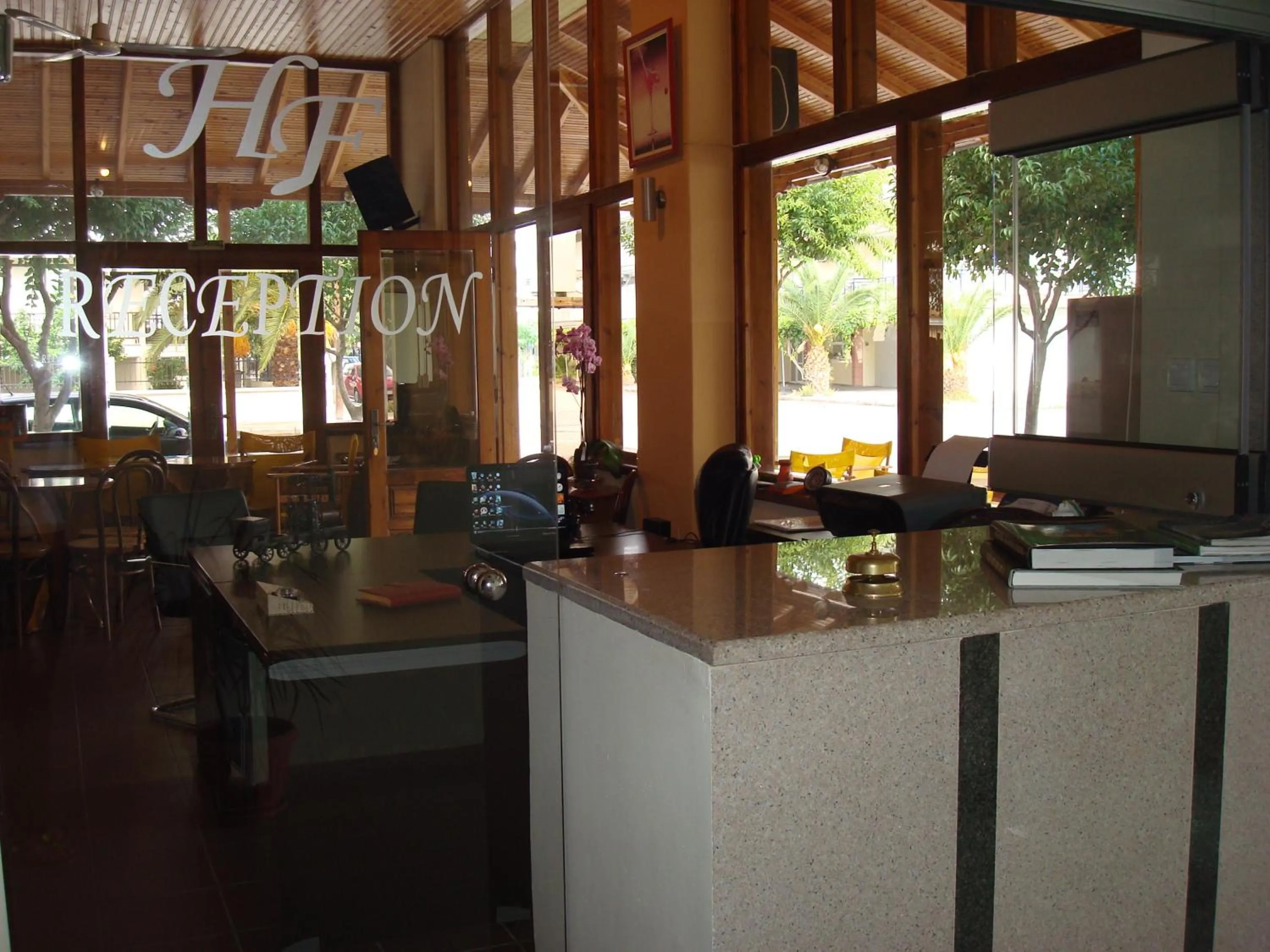 Lobby or reception in Hotel Filoxenia