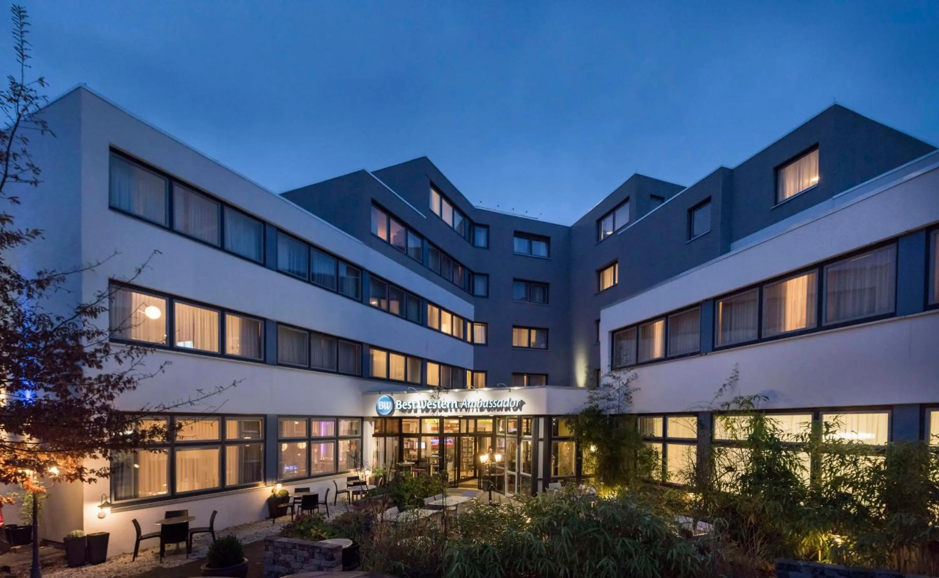 Property building in Best Western Hotel Ambassador