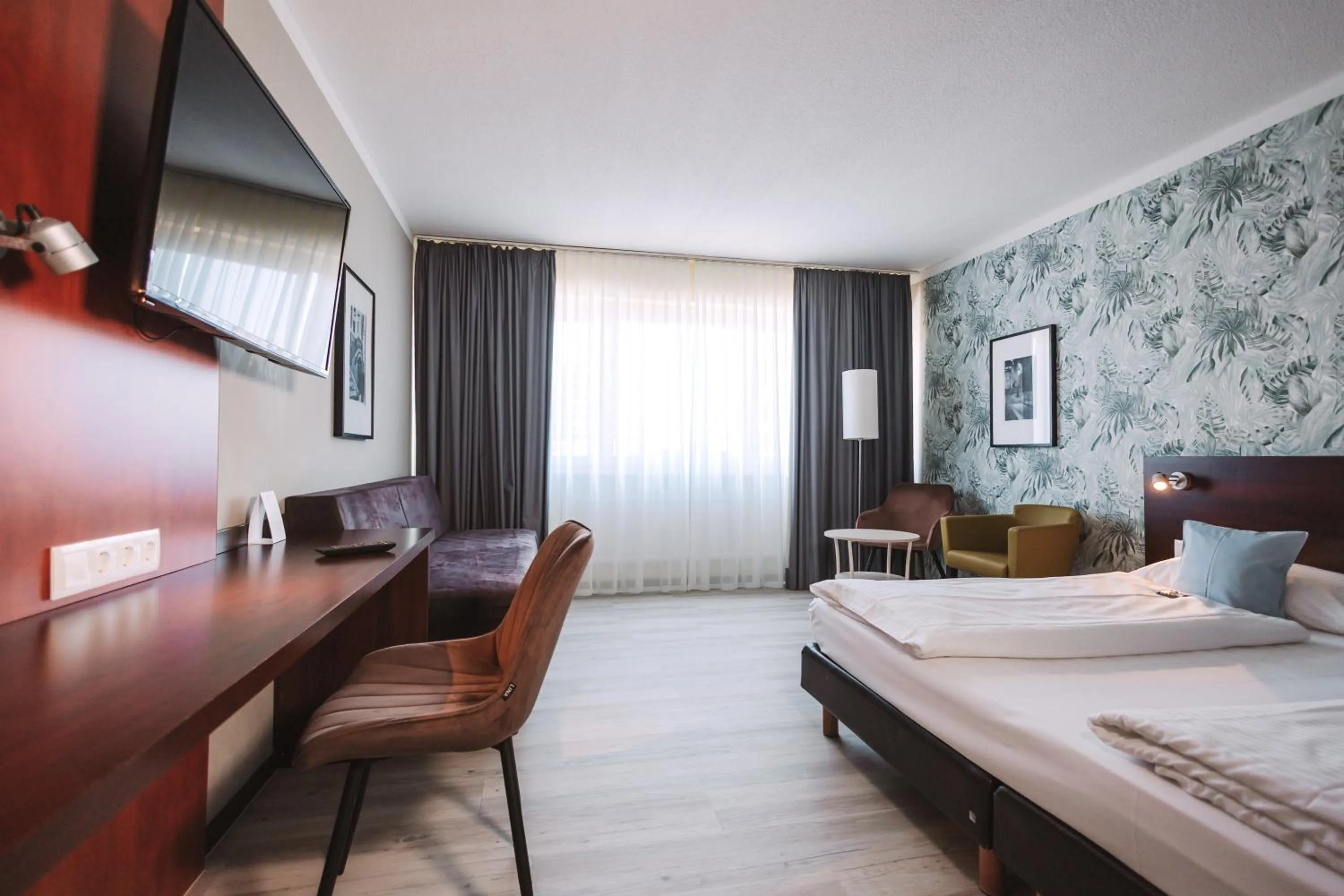 Photo of the whole room, Bed in Best Western Hotel Ambassador