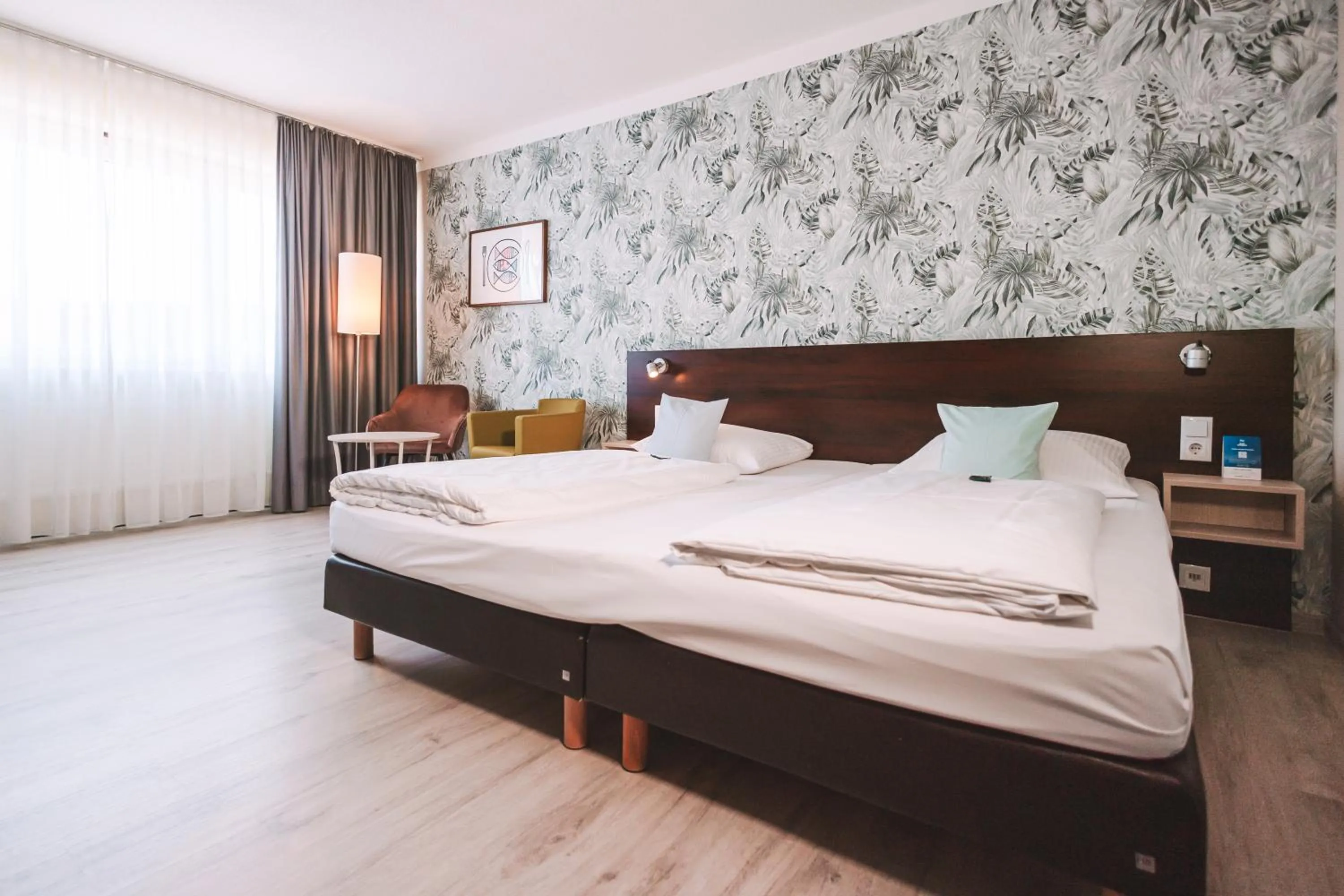 Bed in Best Western Hotel Ambassador