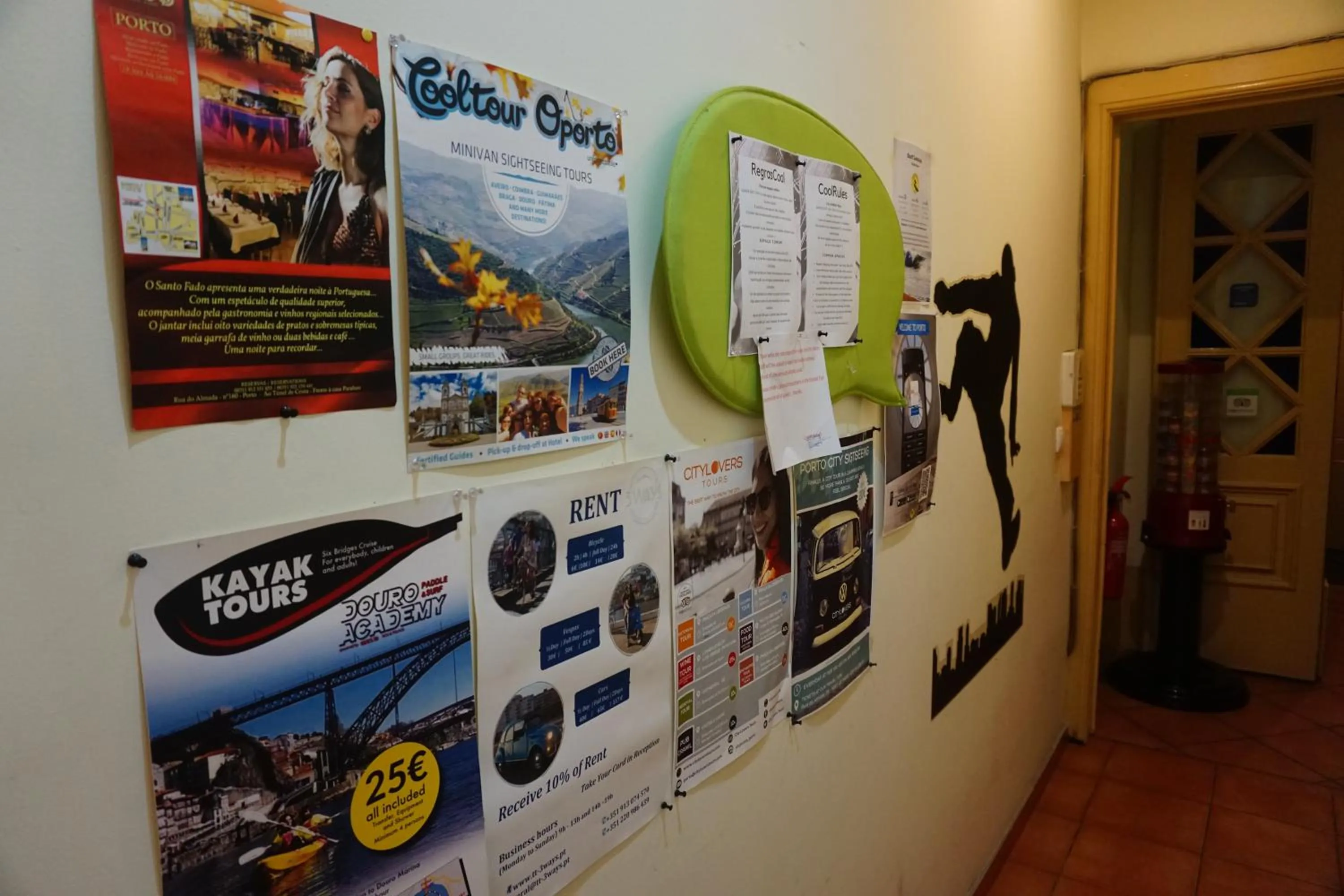 Lobby or reception in CoolHostel