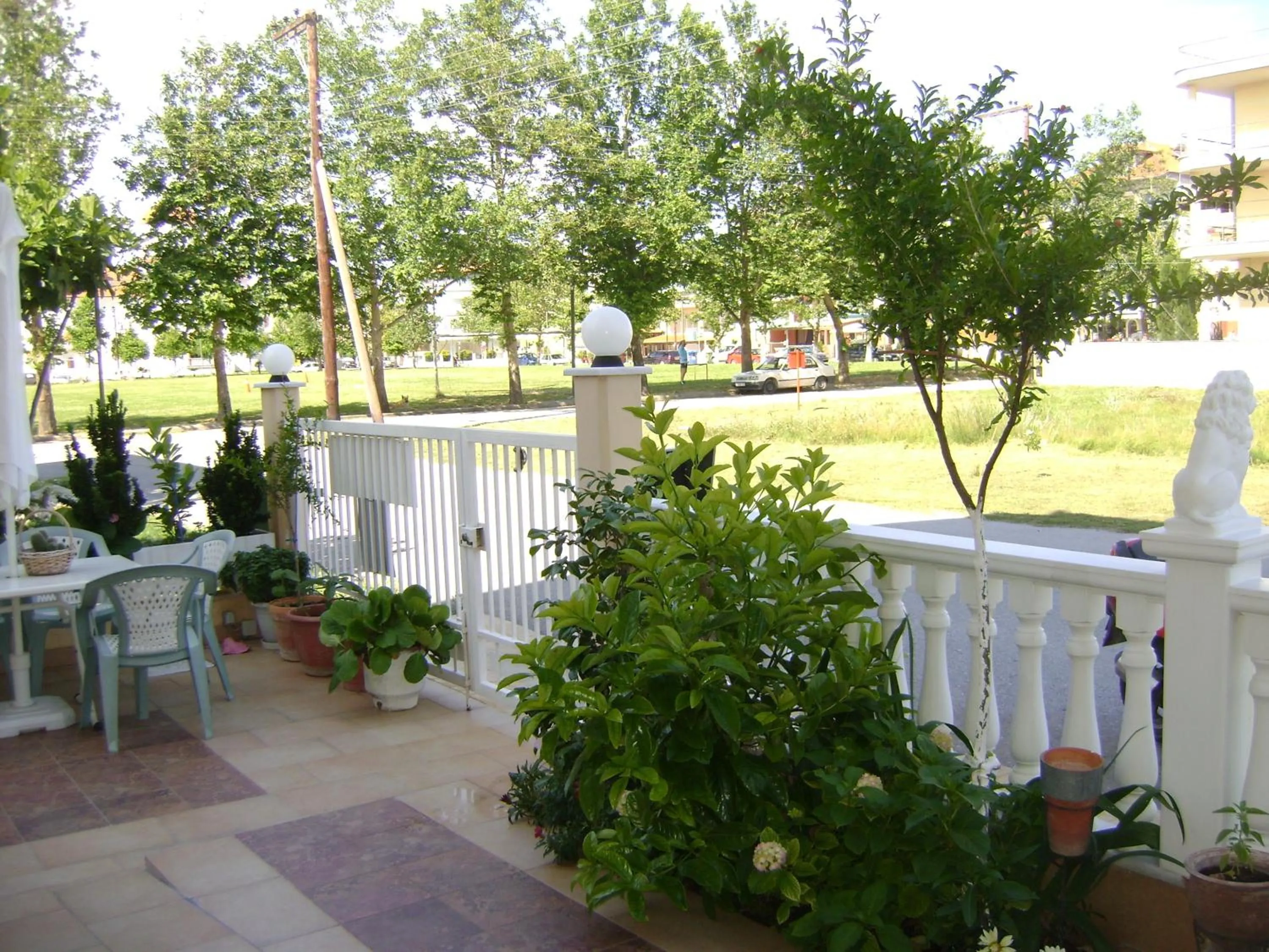 Patio in Olympic Studios Aslanidis